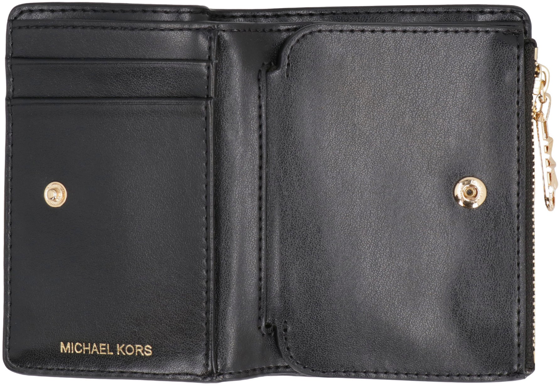 Empire small leather flap-over wallet