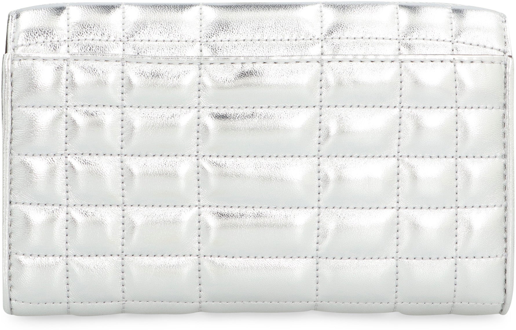 Tribeca leather wallet on chain