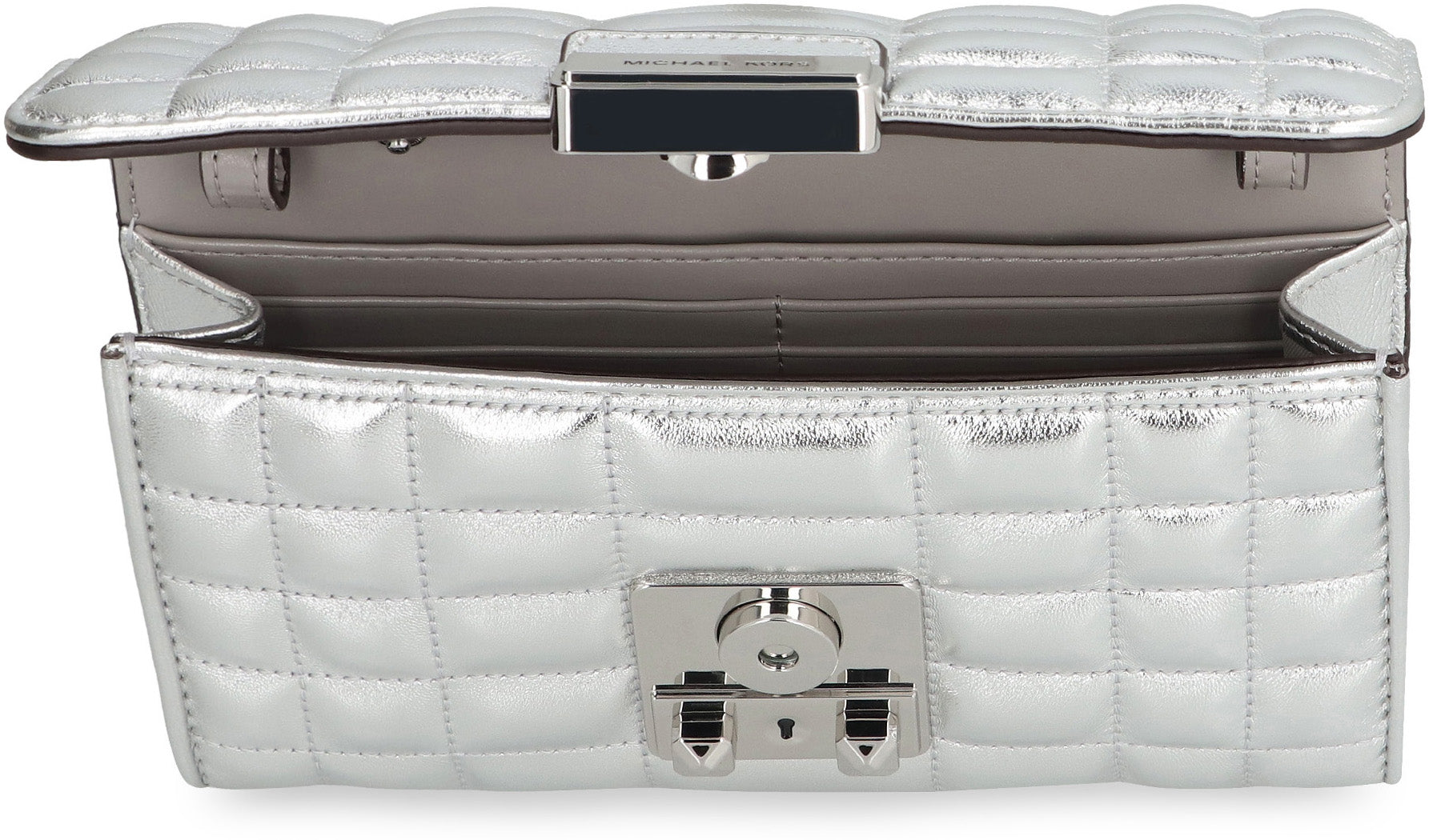 Tribeca leather wallet on chain