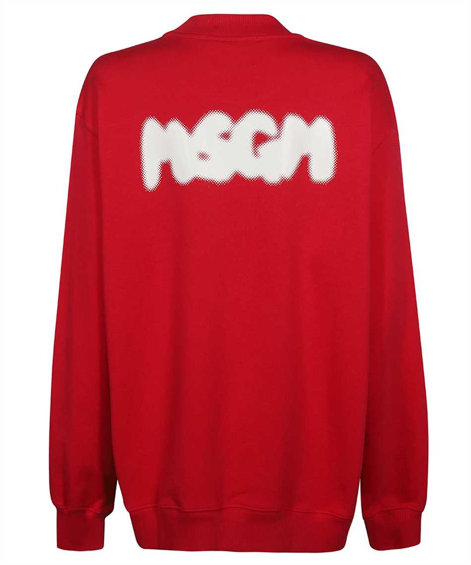 Cotton crew-neck sweatshirt