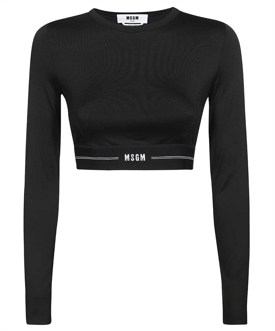 Long sleeve crop top