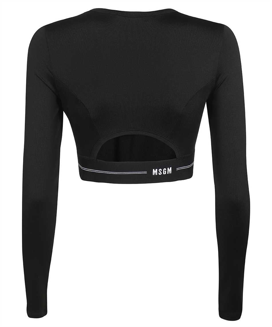 Long sleeve crop top