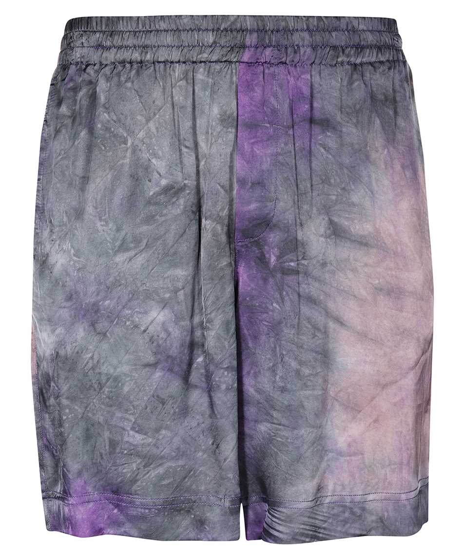 Printed viscose bermuda-shorts