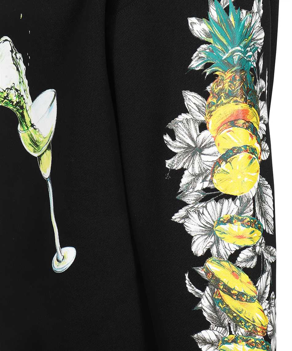 Printed cotton sweatshirt