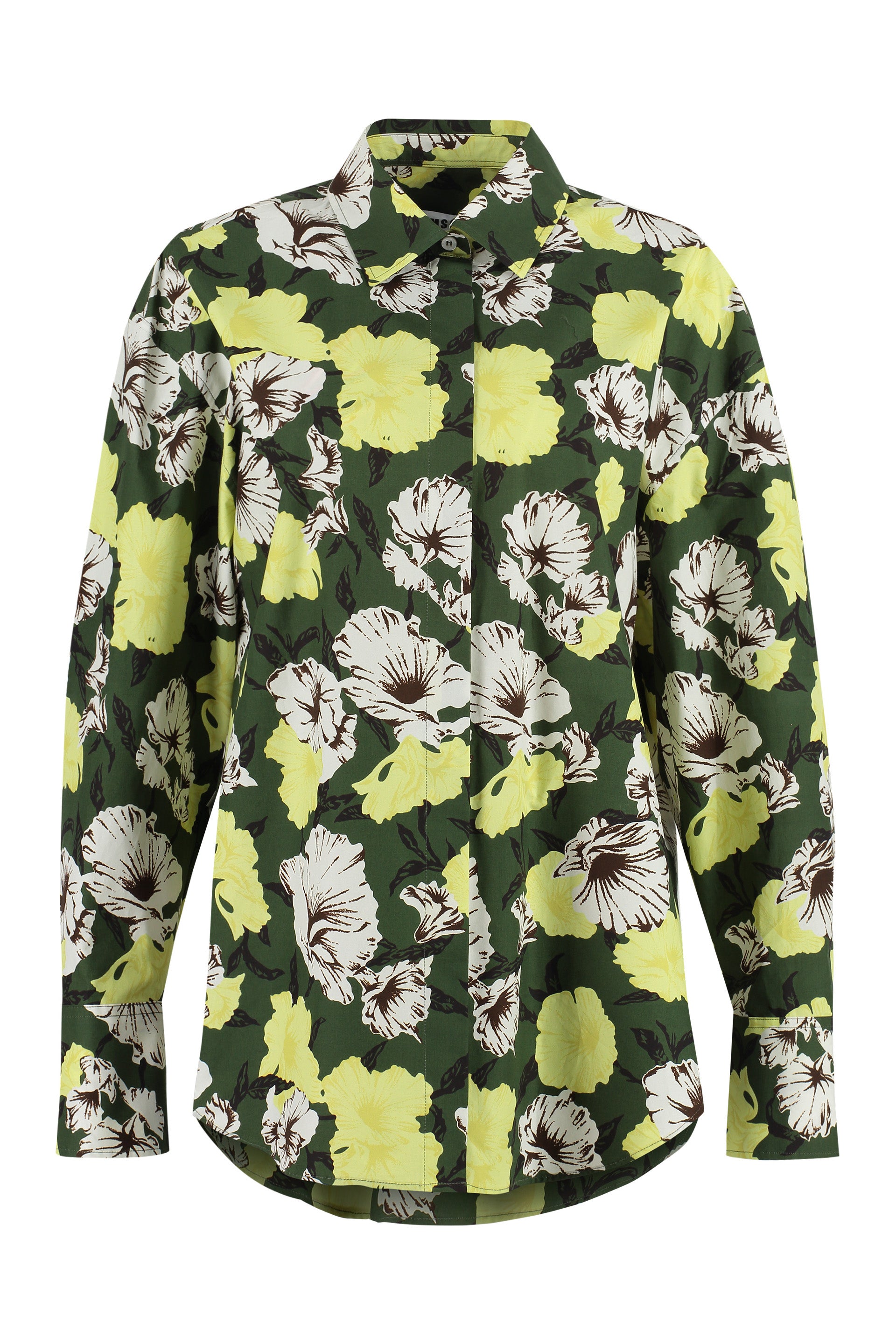 Printed cotton shirt
