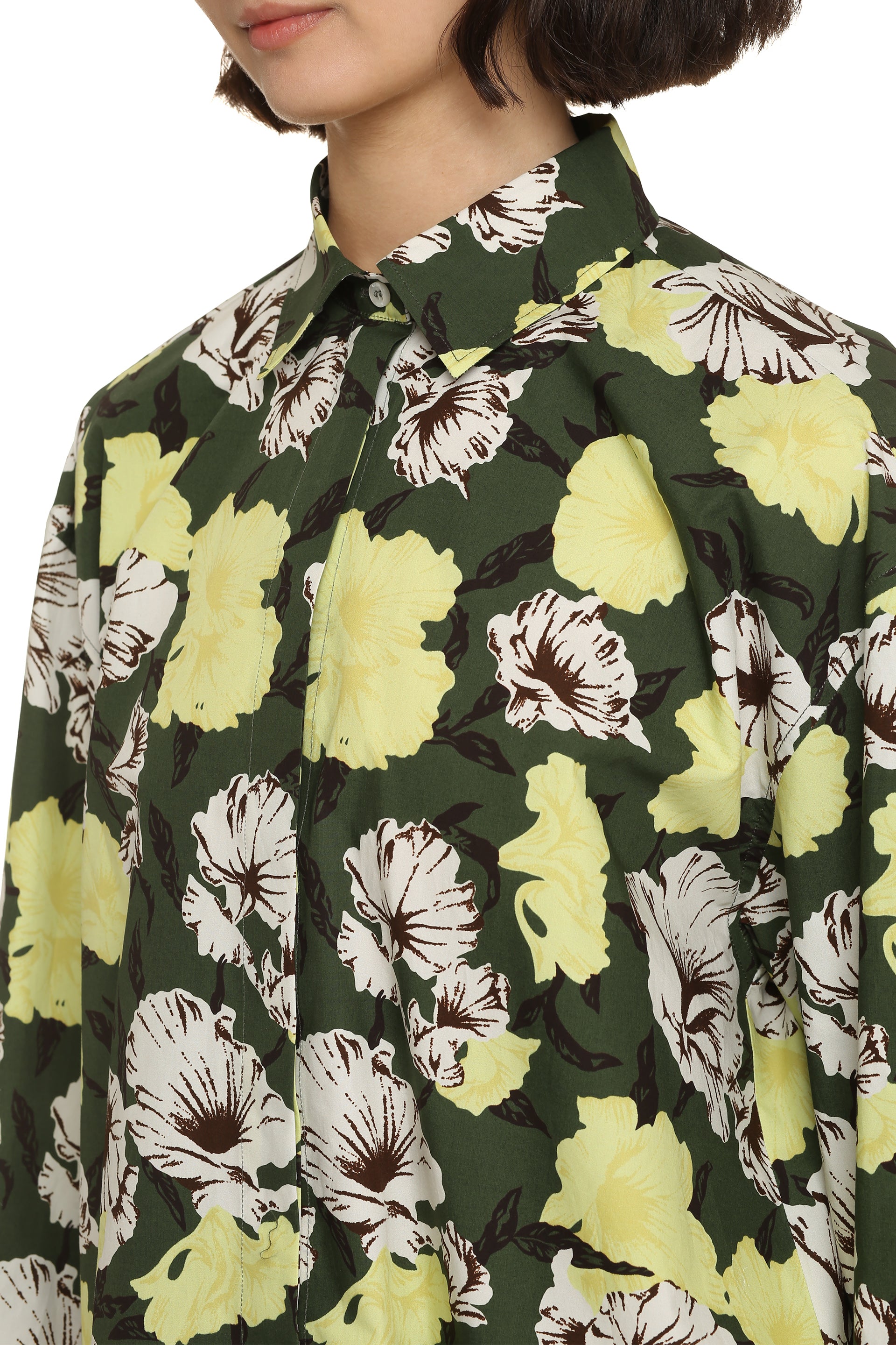 Printed cotton shirt
