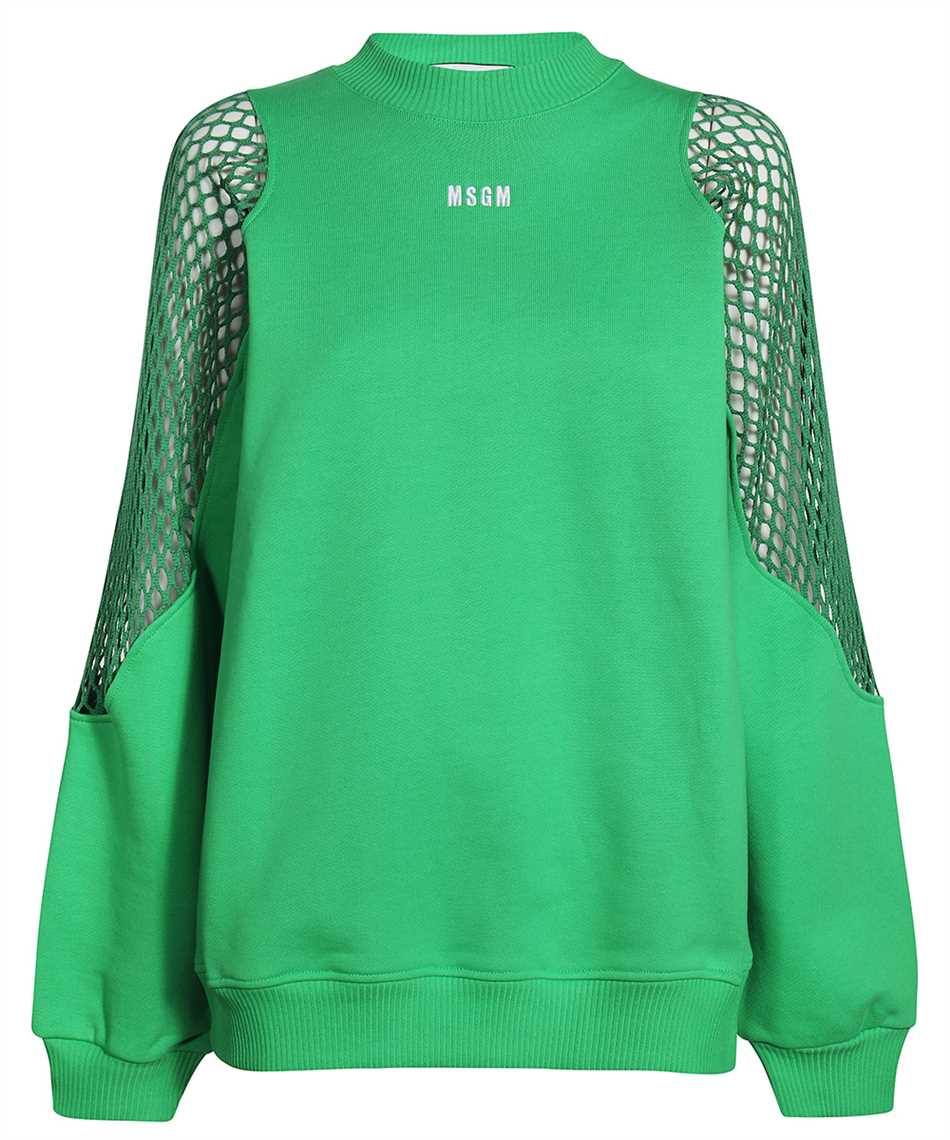 Cotton crew-neck sweatshirt