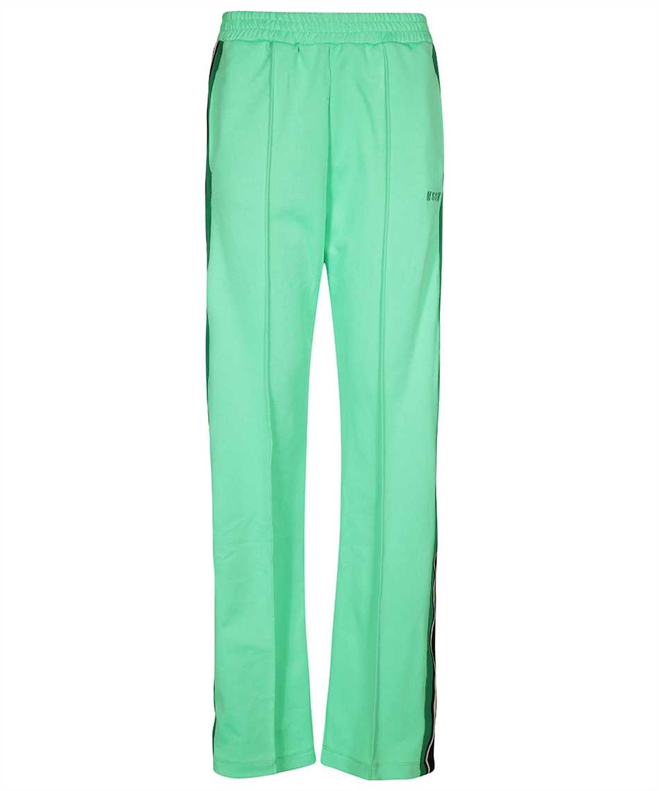 Track-pants with decorative stripes