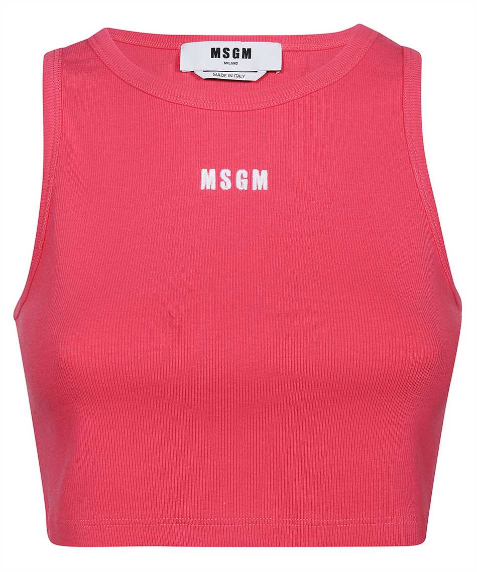 Ribbed tank top