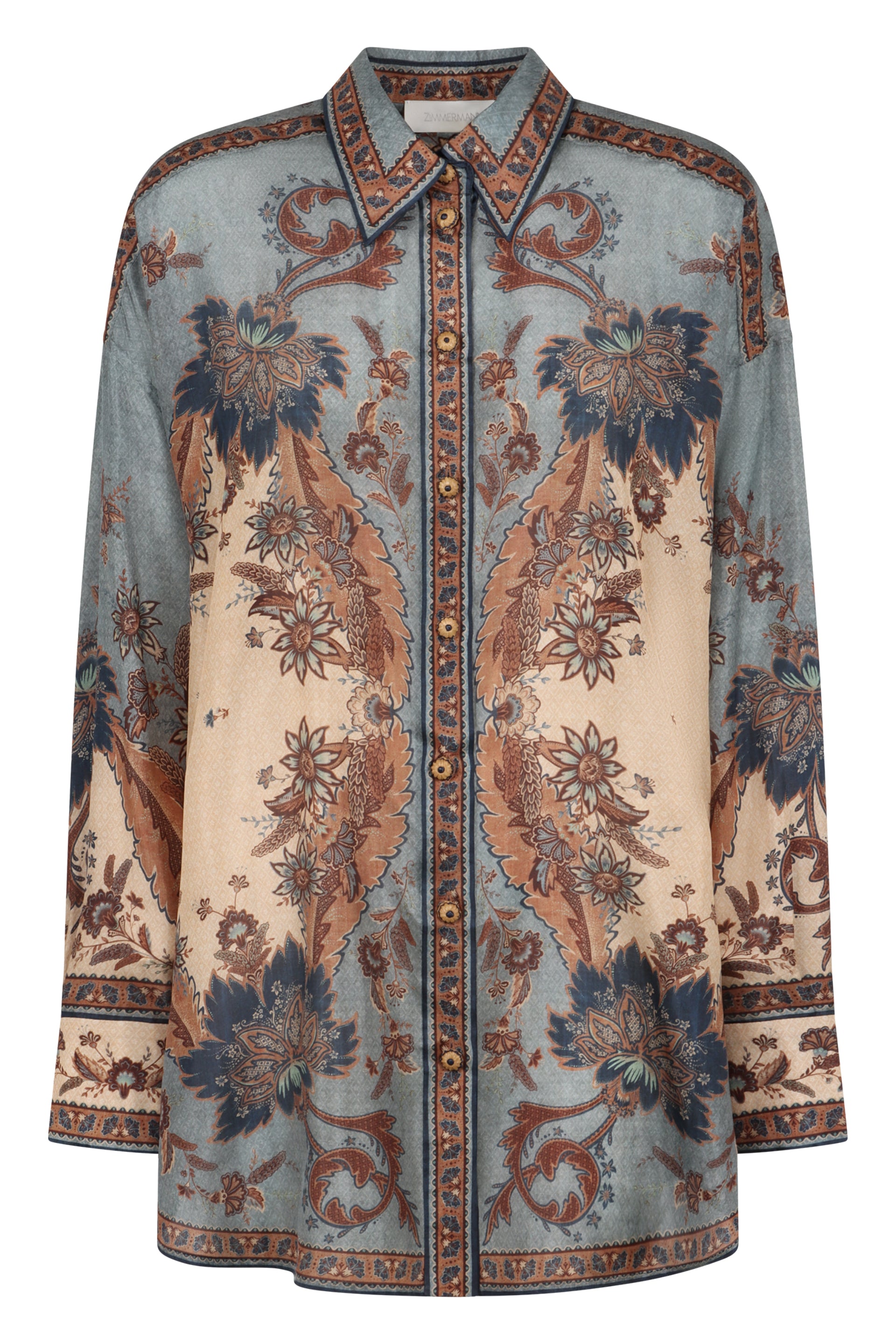 Ascension Manstyle Printed silk shirt