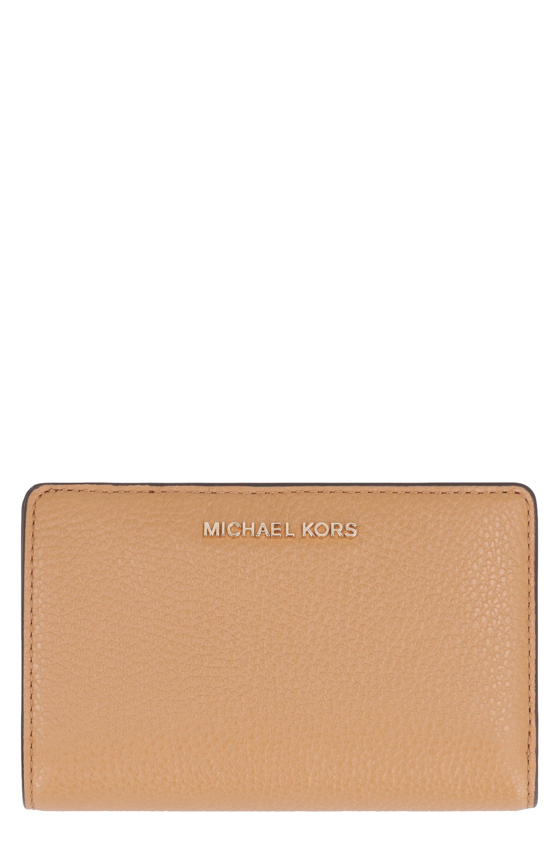 Grainy leather wallet