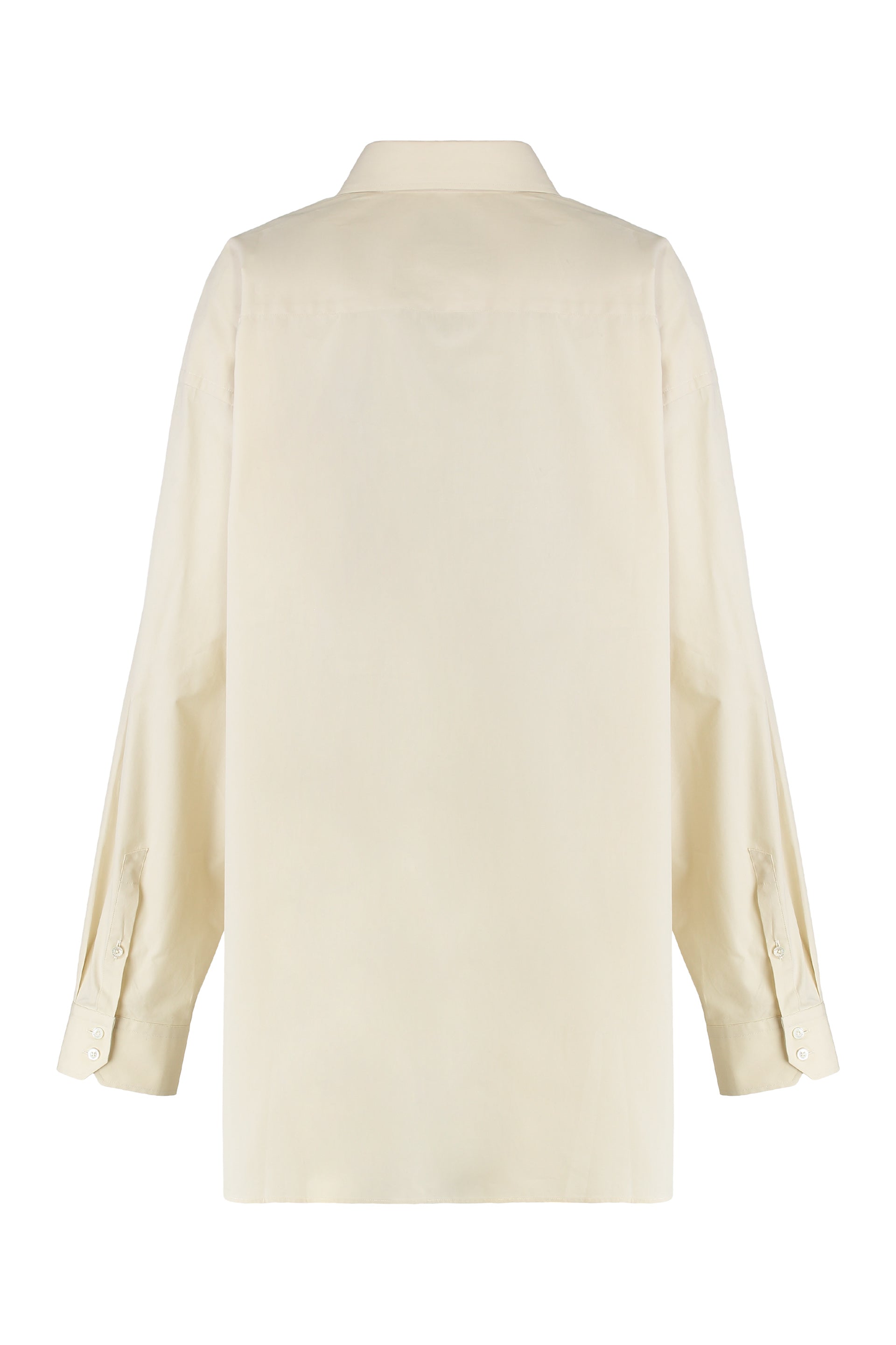 Oversized cotton shirt