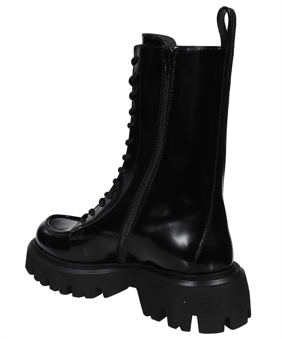 Leather boots