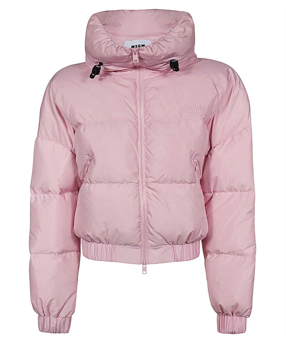 Full zip down jacket