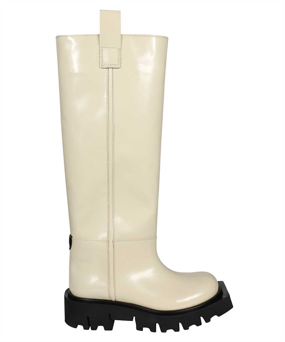 Leather boots