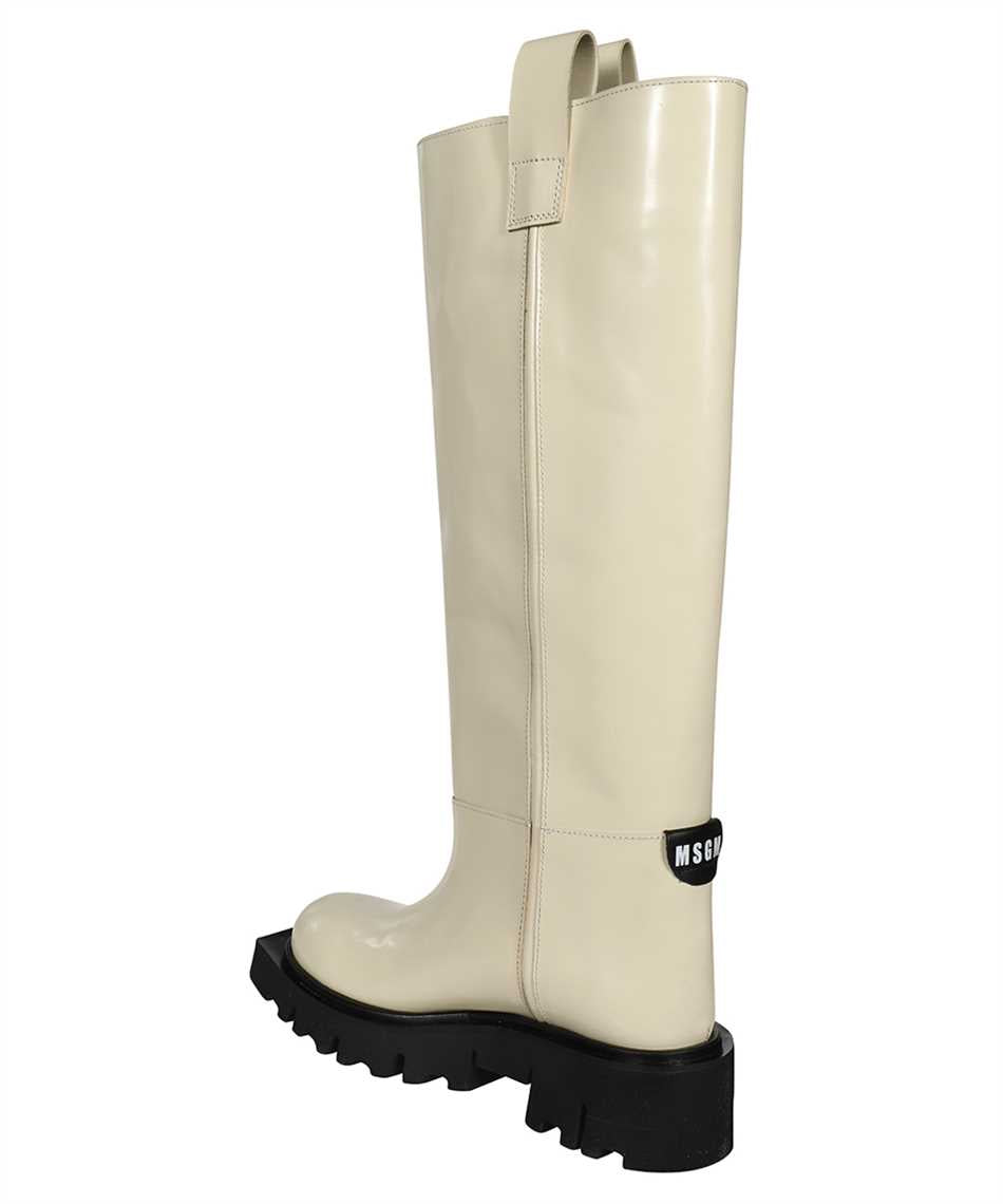 Leather boots