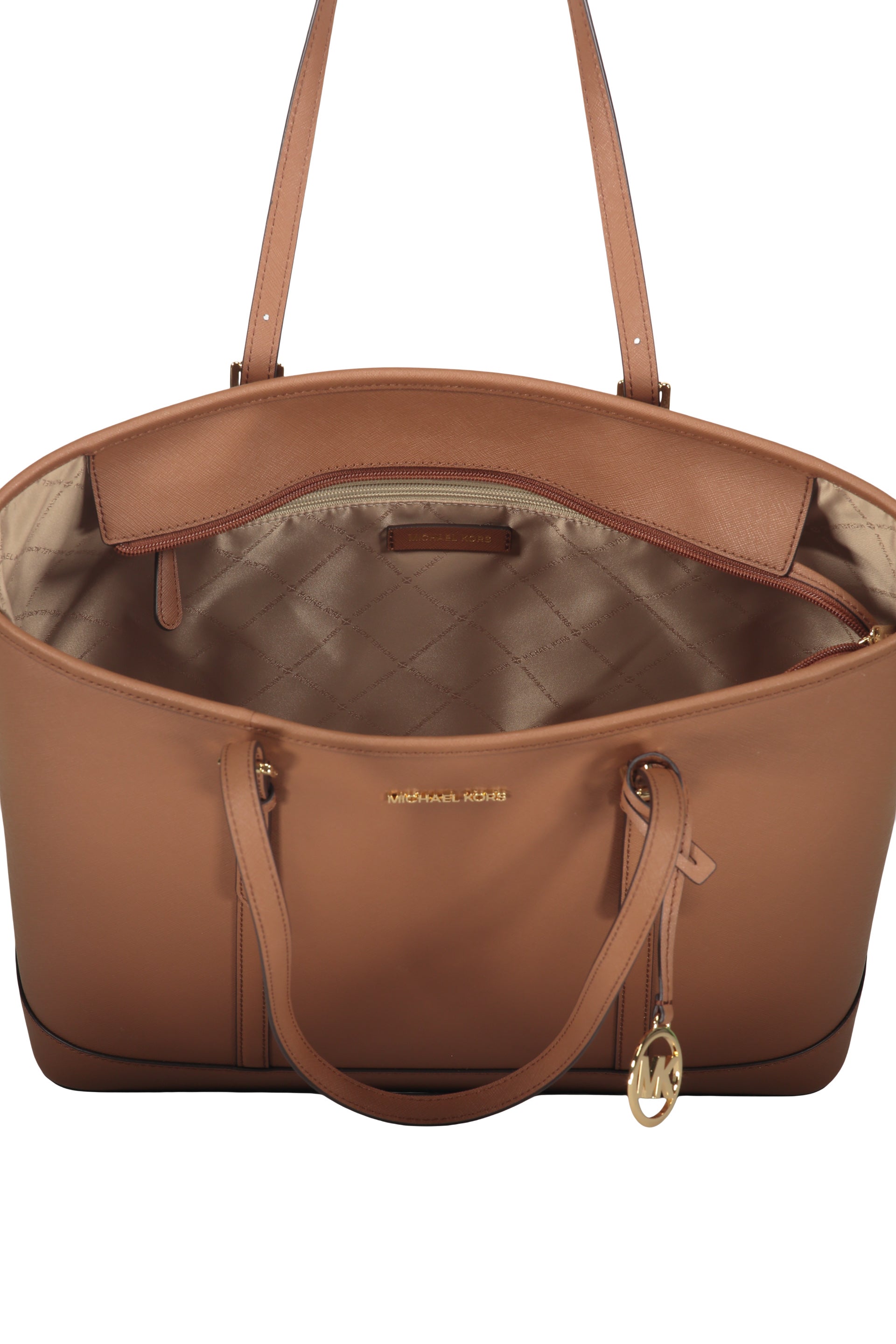 Leather tote