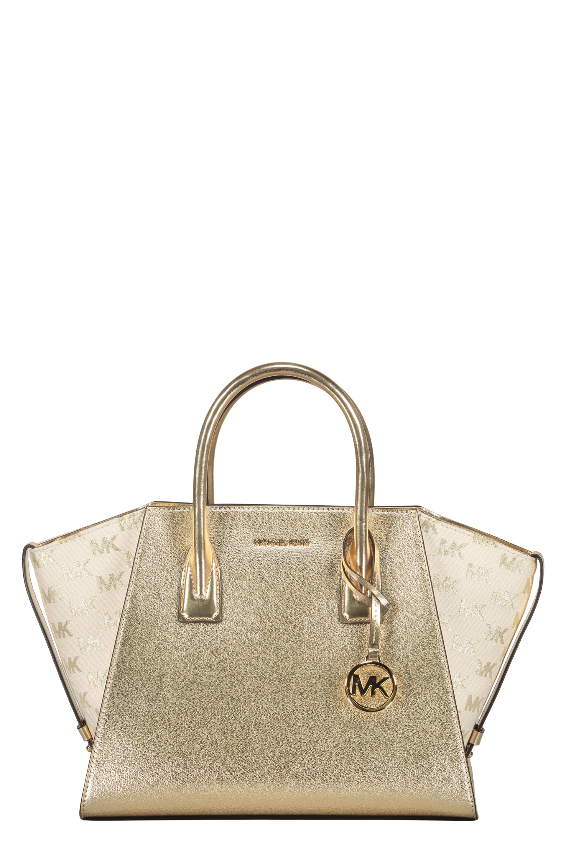 Leather and fabric bag