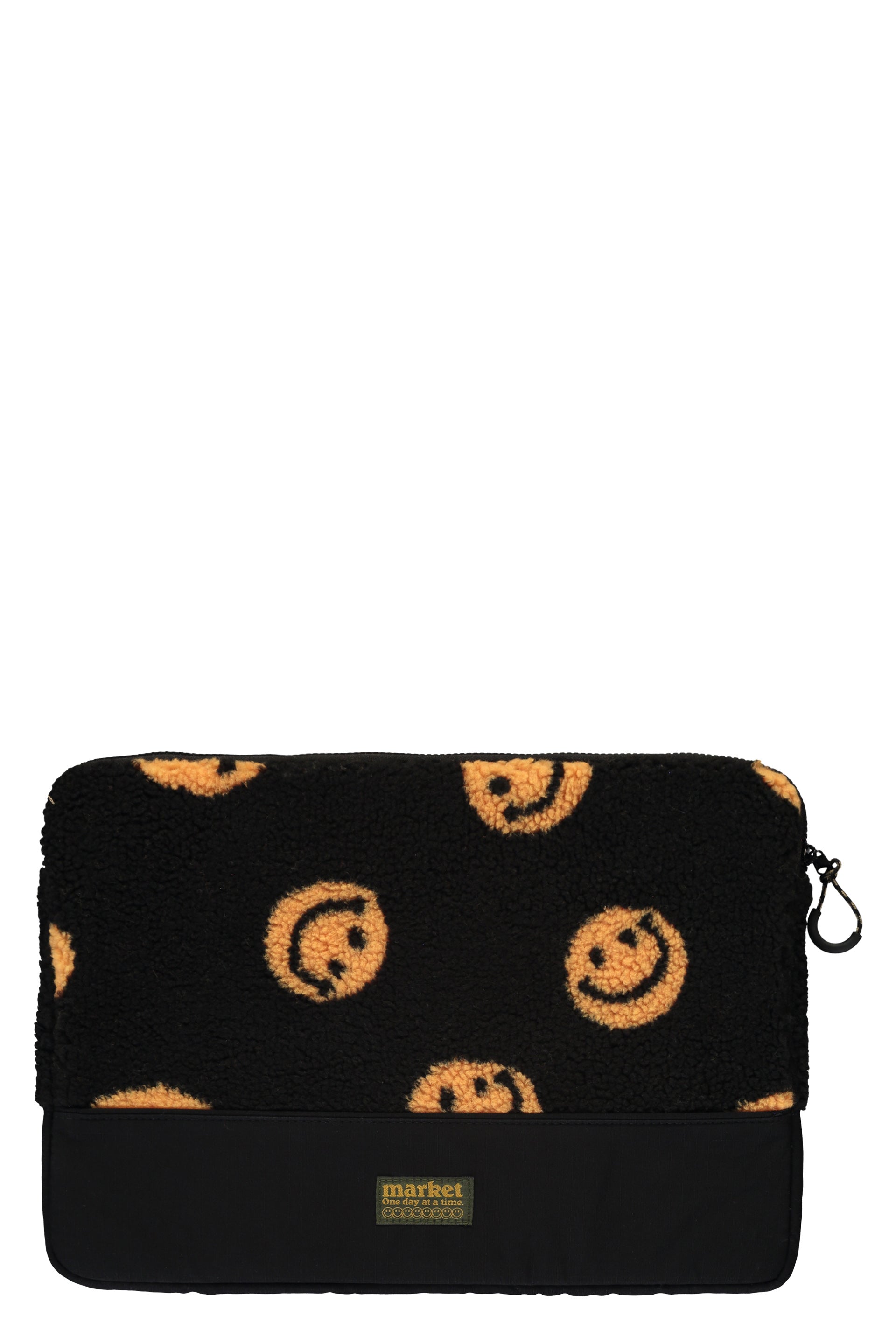 Smiley vintage sherpa laptop sleeve