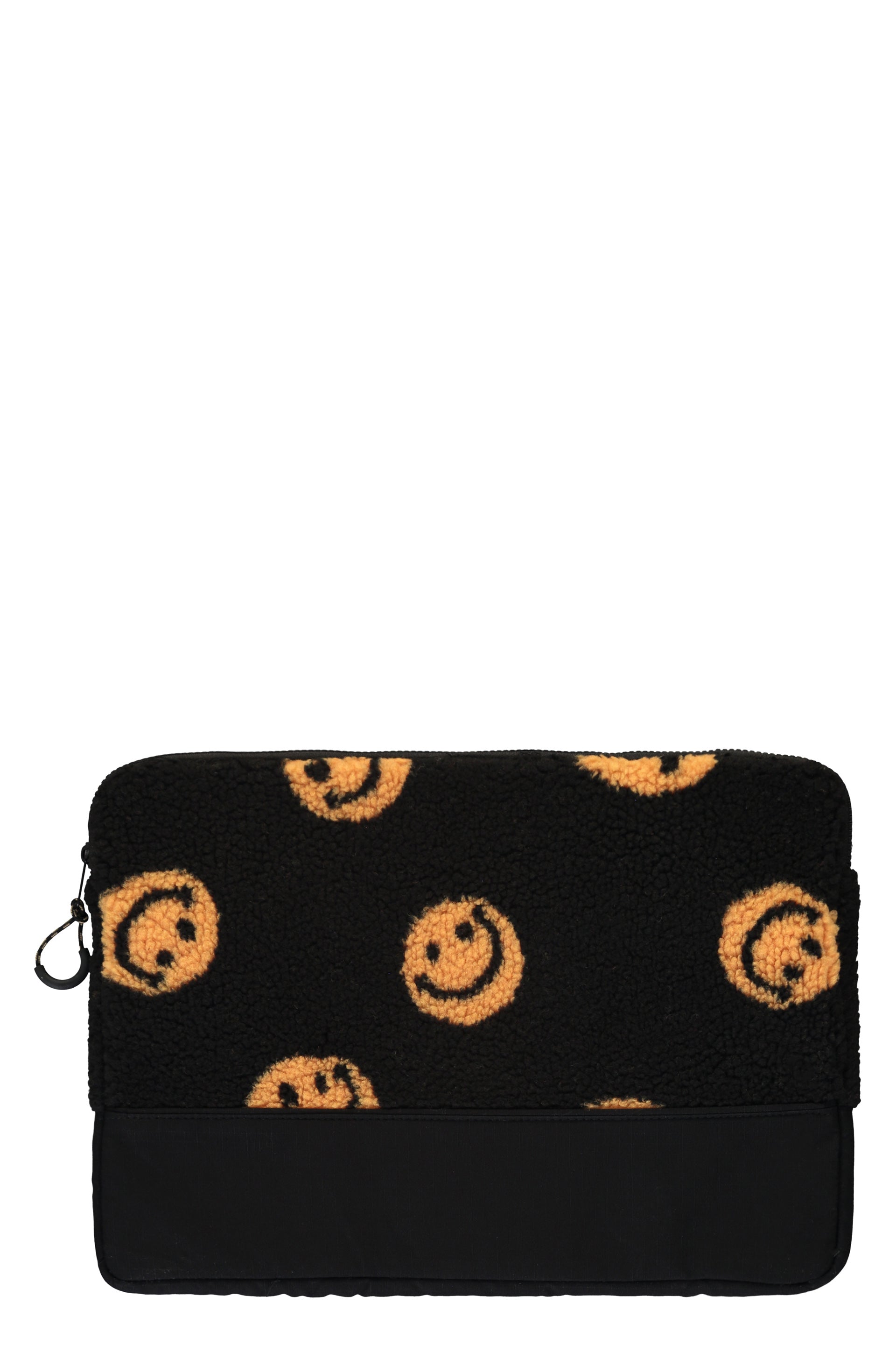 Smiley vintage sherpa laptop sleeve