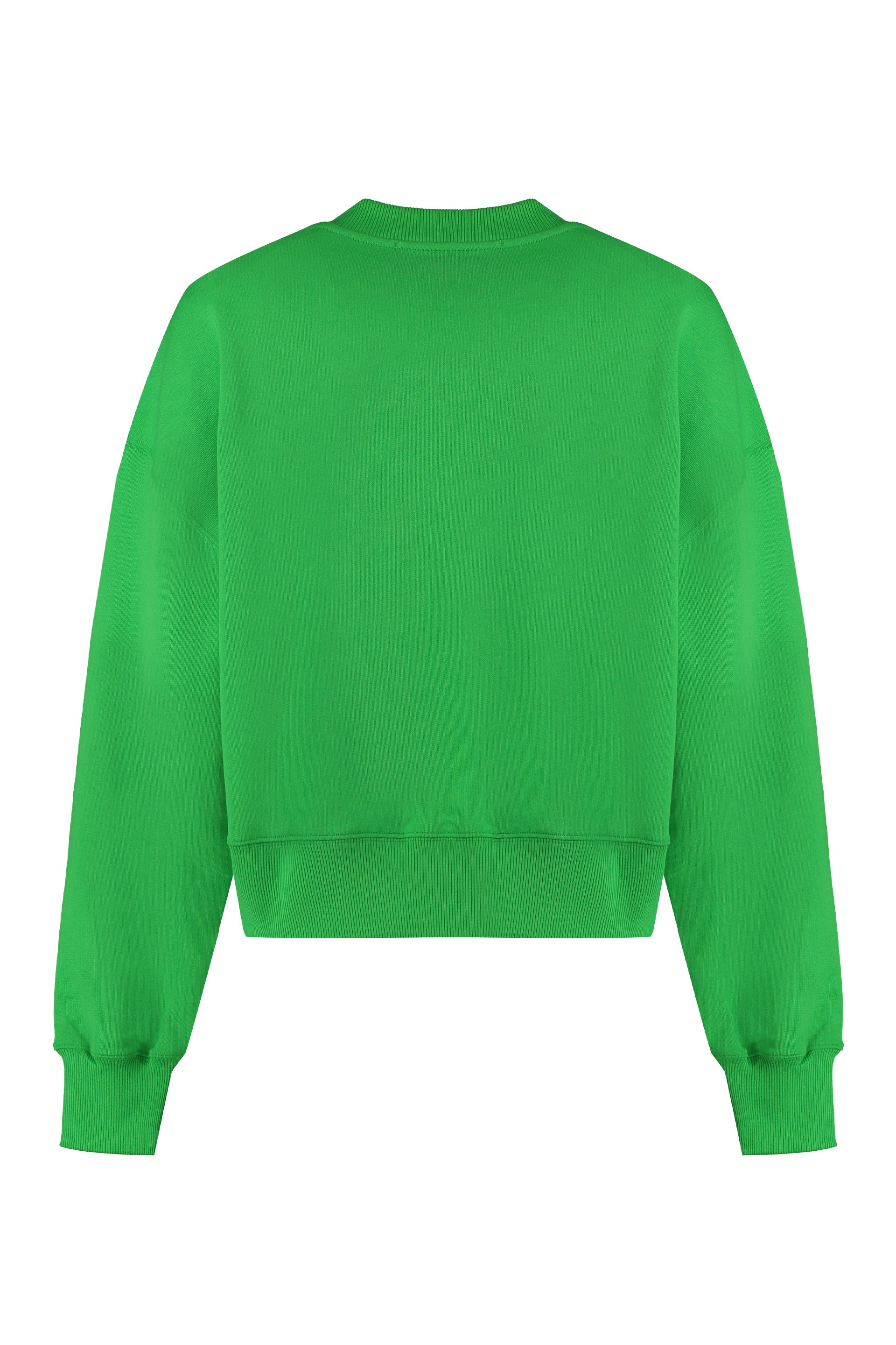 Cotton crew-neck sweatshirt