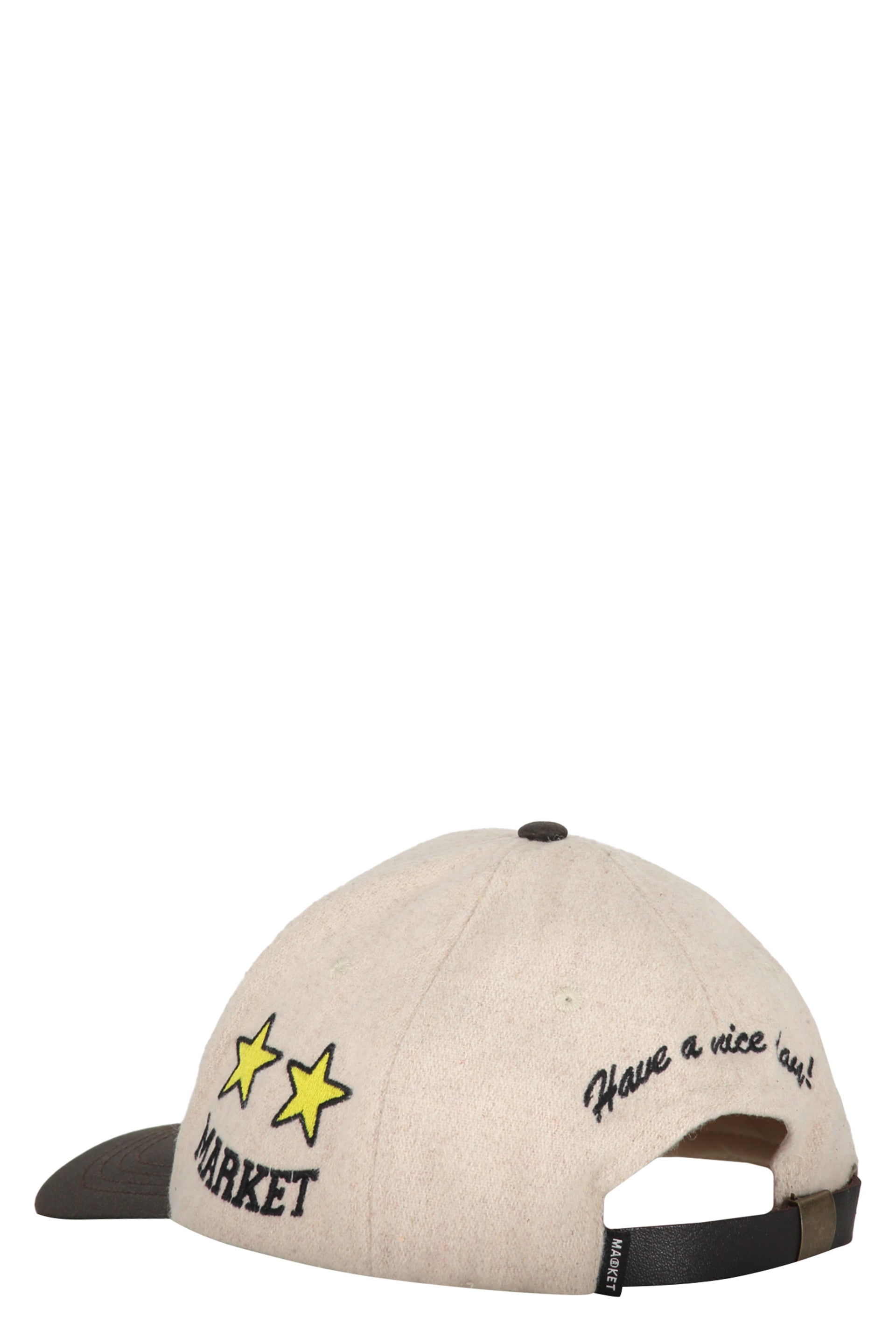 Embroidered patch baseball cap