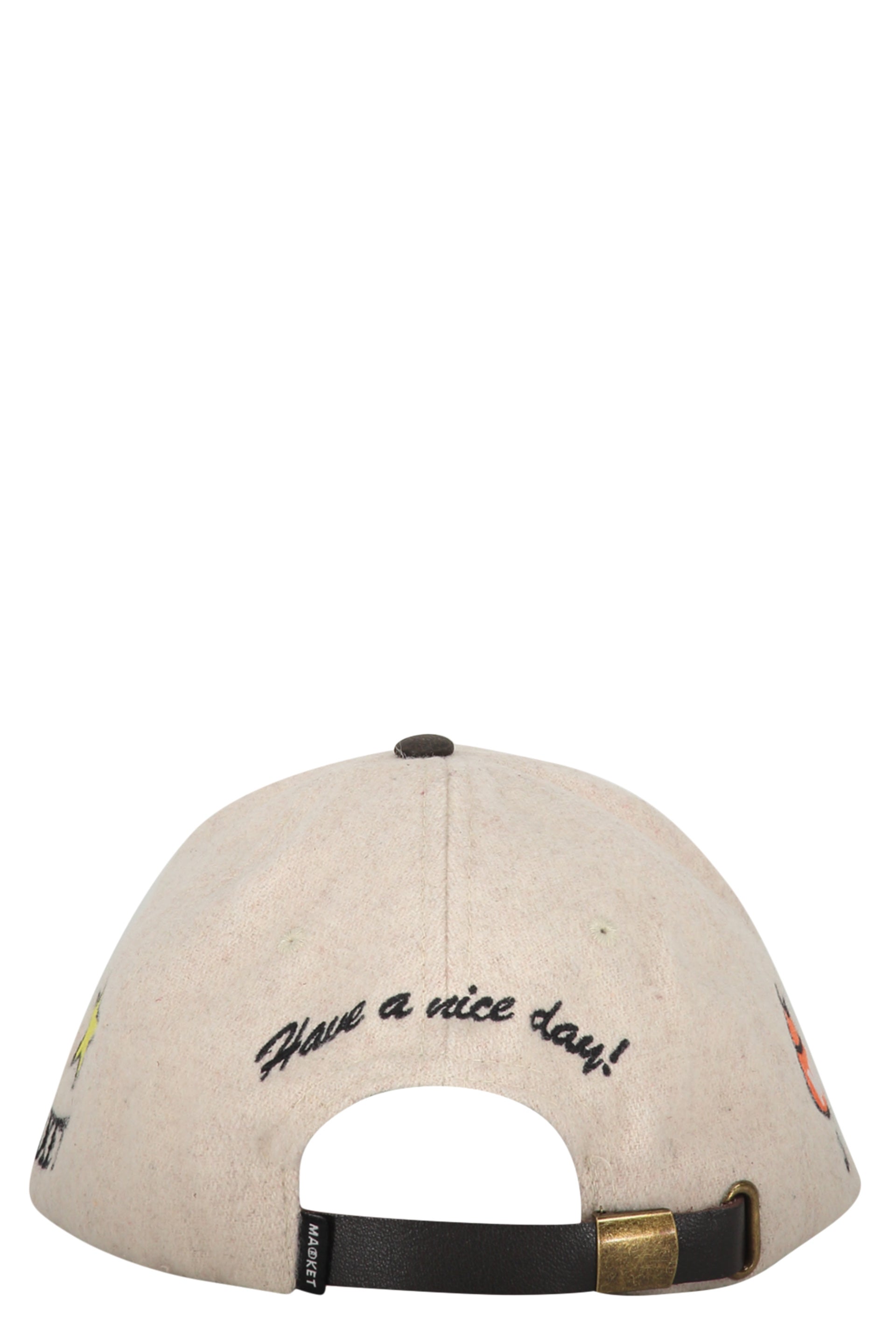 Embroidered patch baseball cap