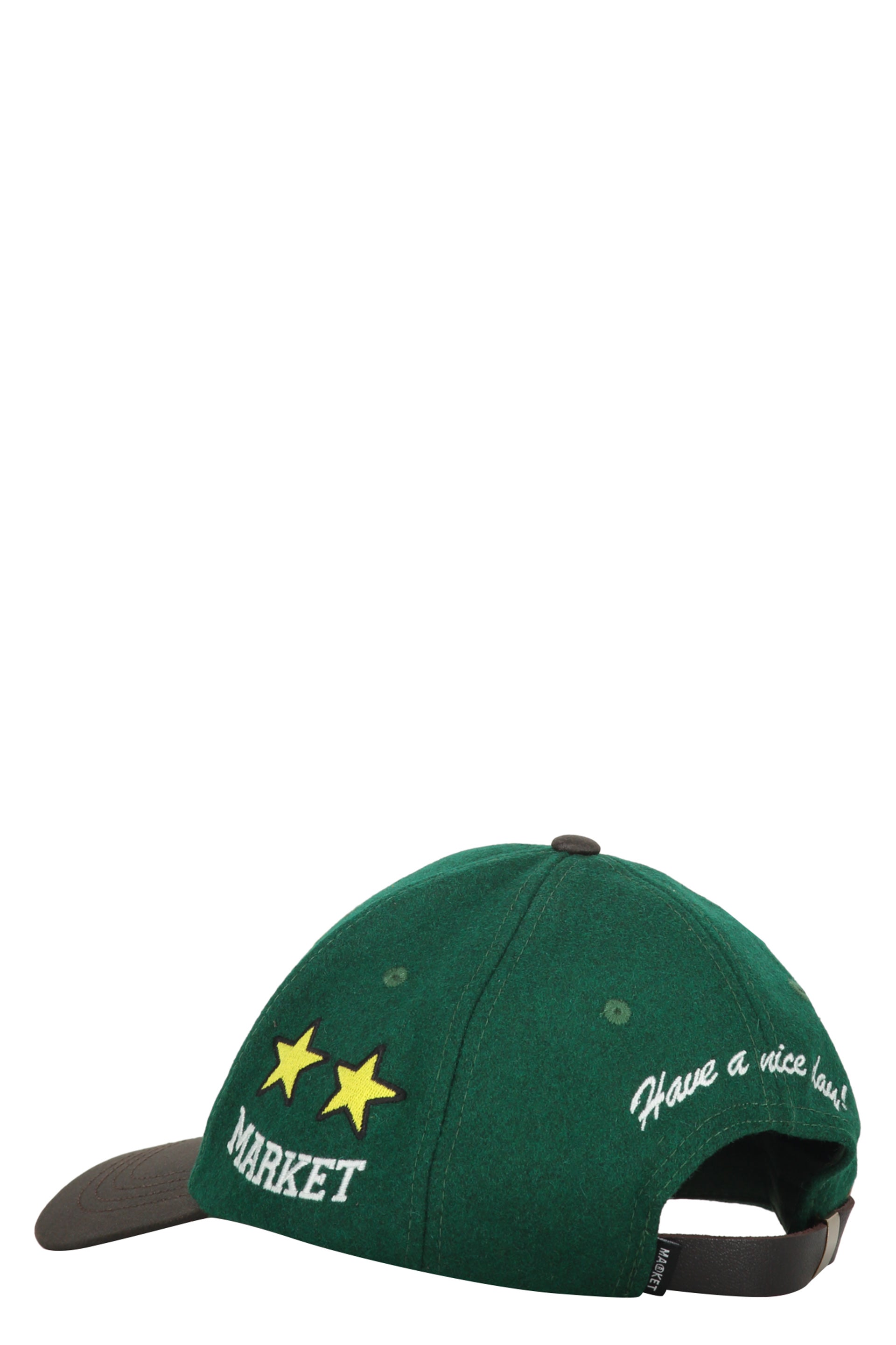 Embroidered patch baseball cap