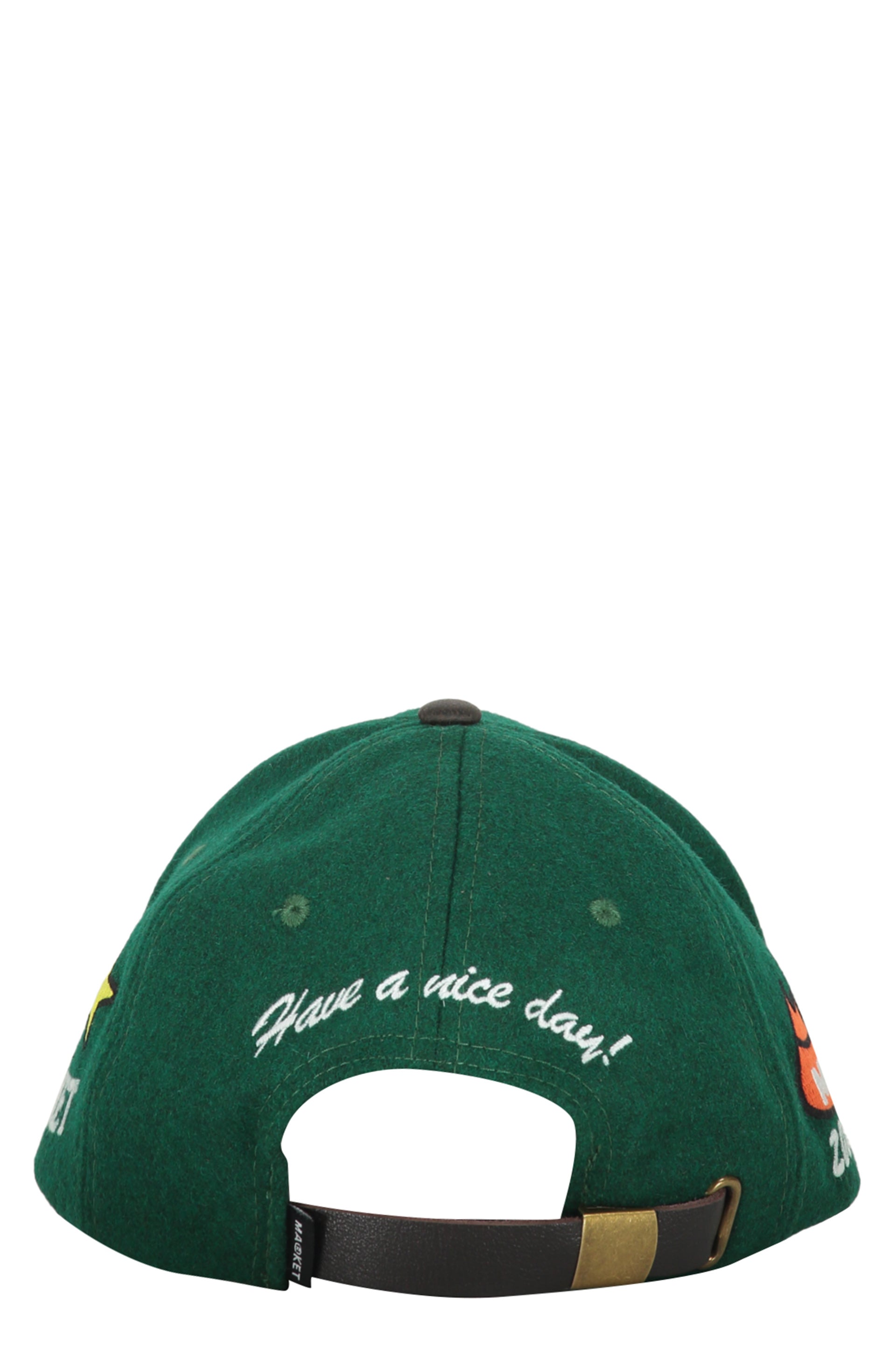 Embroidered patch baseball cap