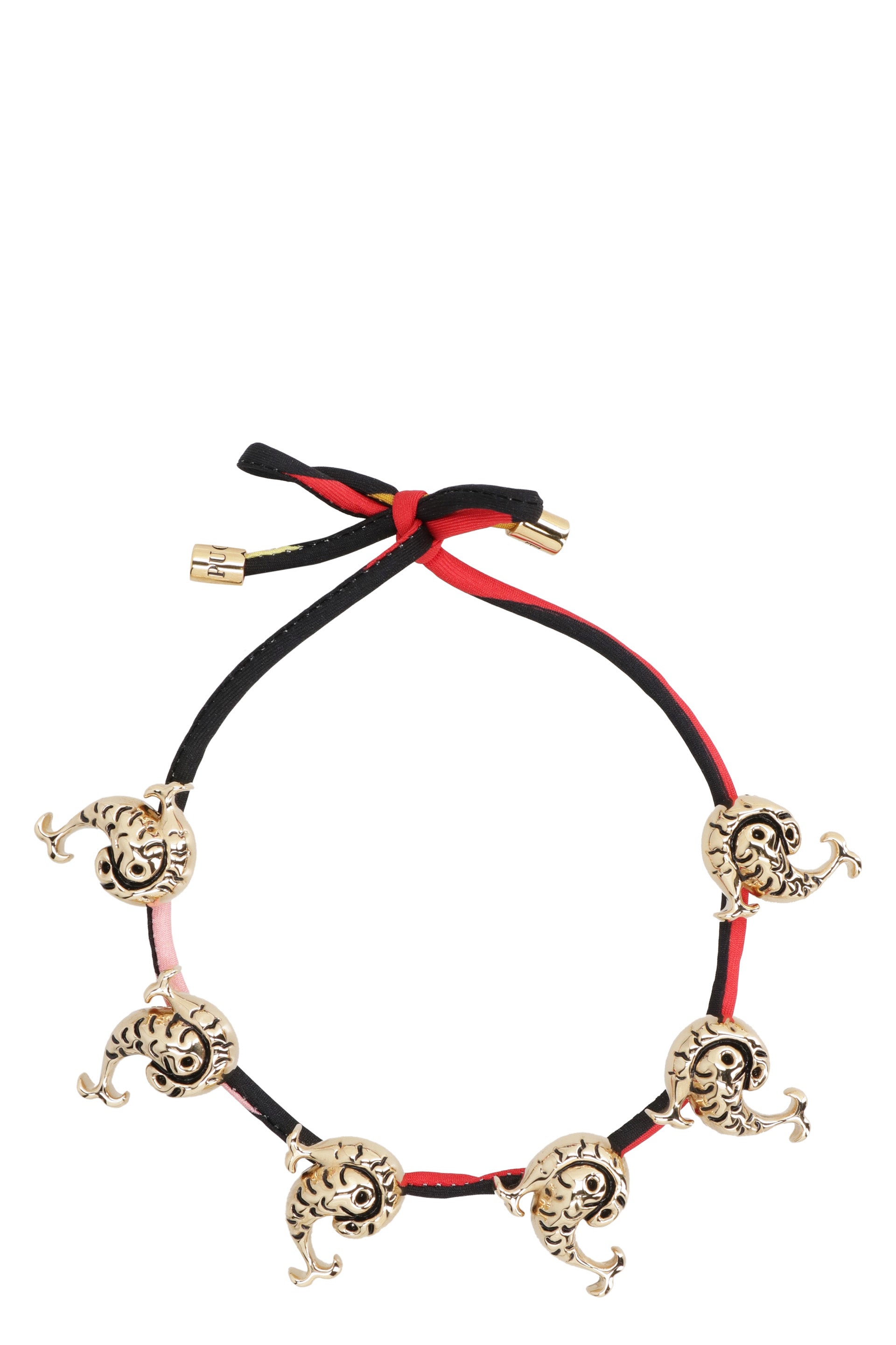 Pucci P pendant choker