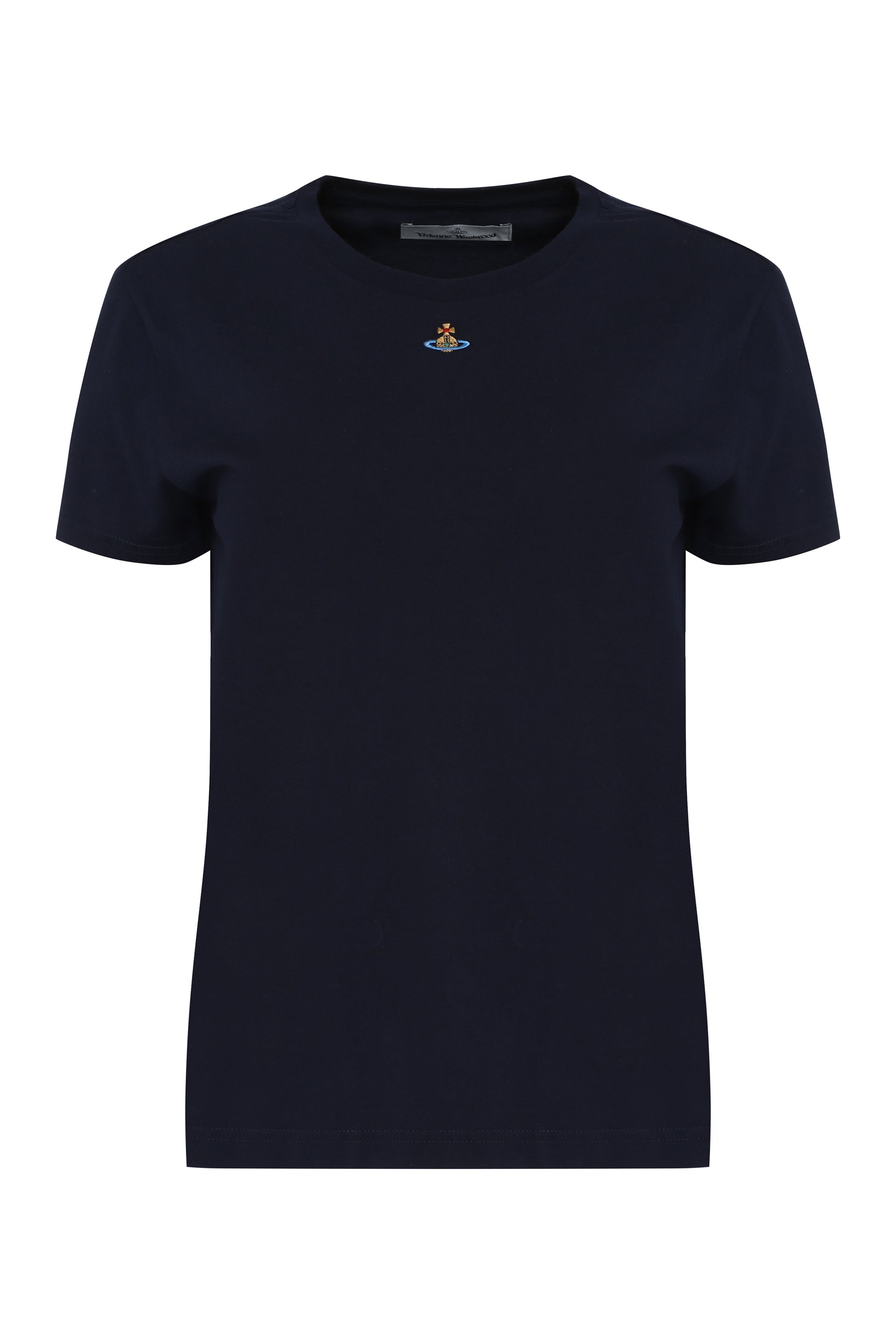 Cotton crew-neck T-shirt