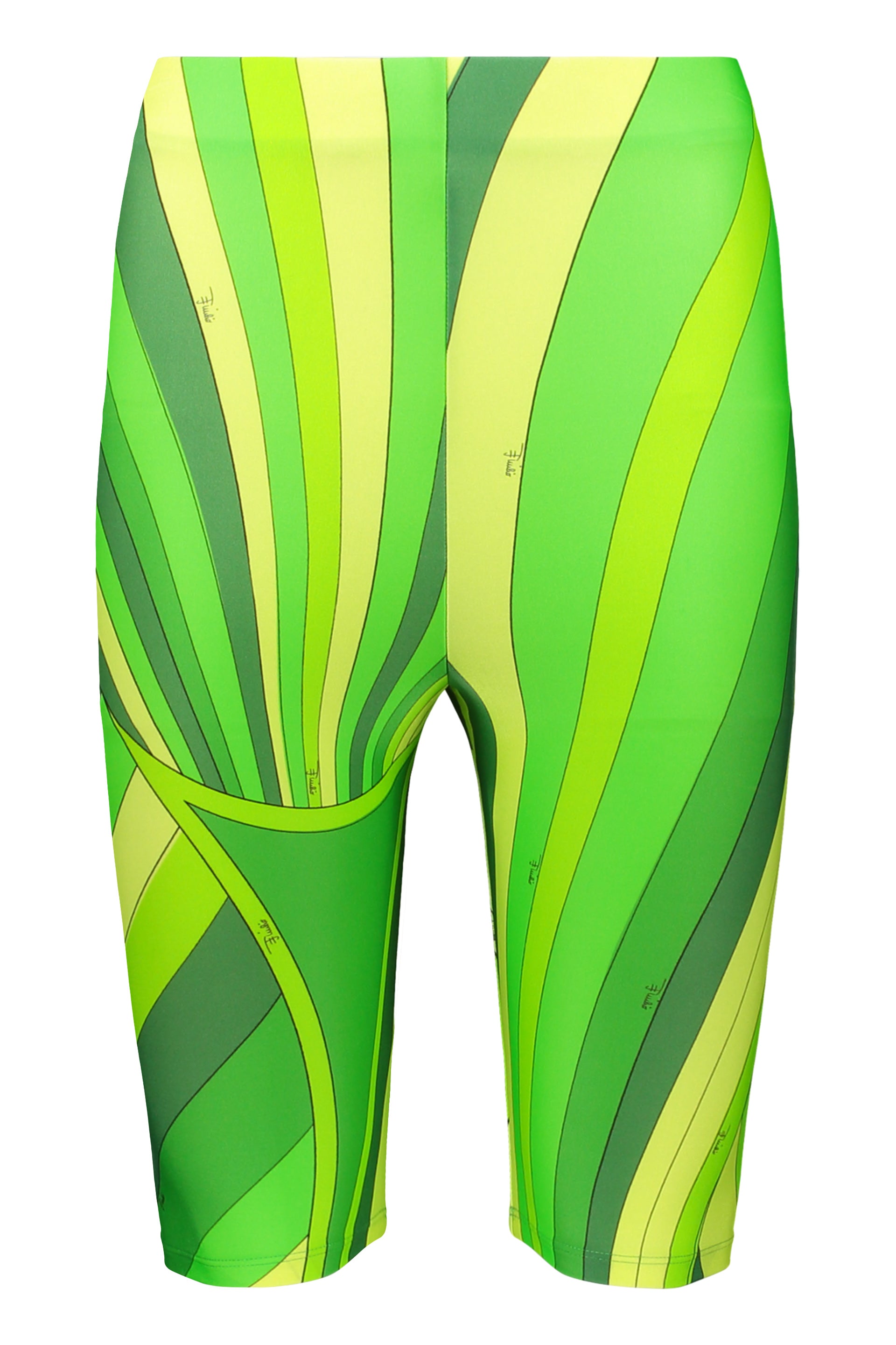 Fitted vibrant shorts with modern design