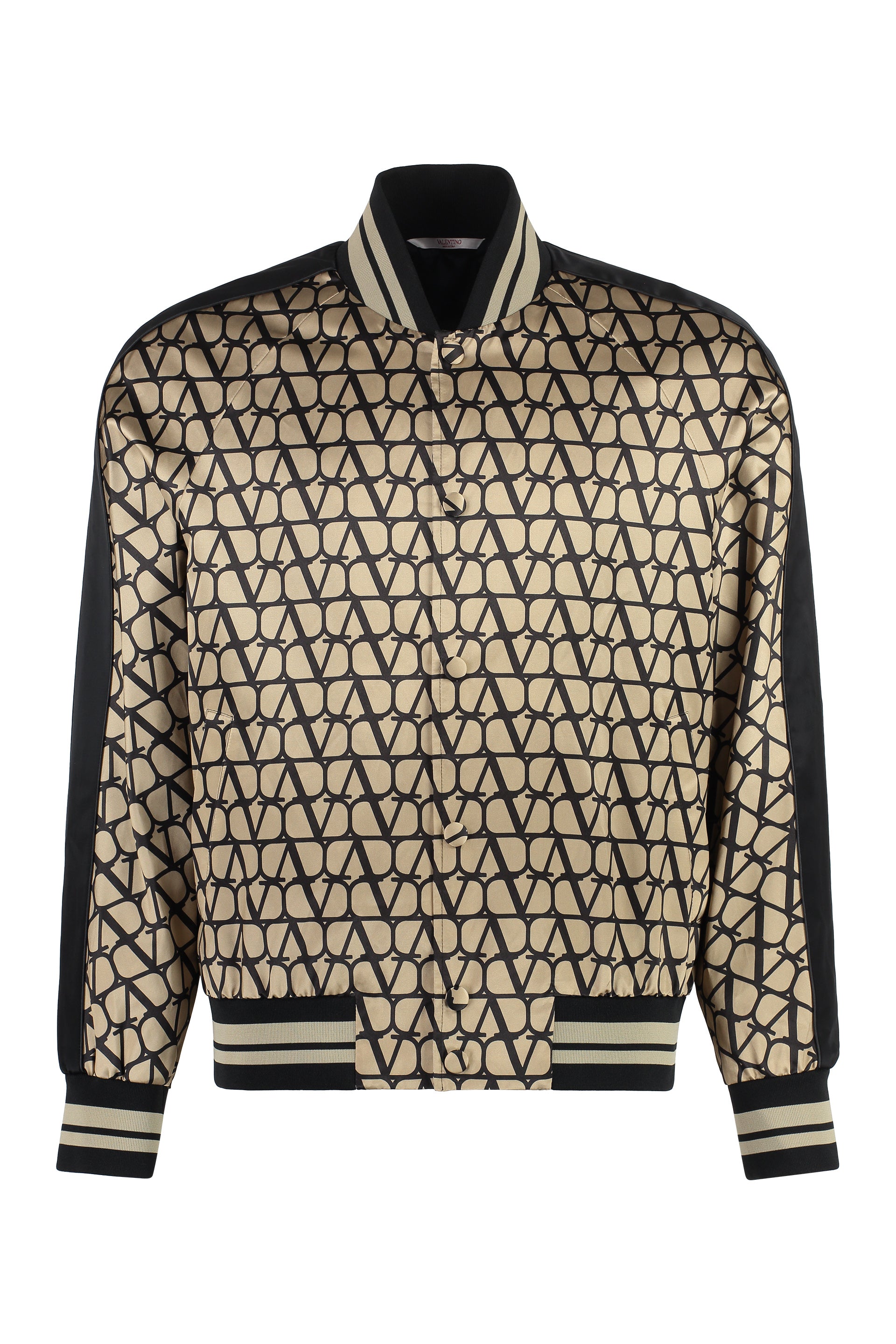 Printed bomber jacket