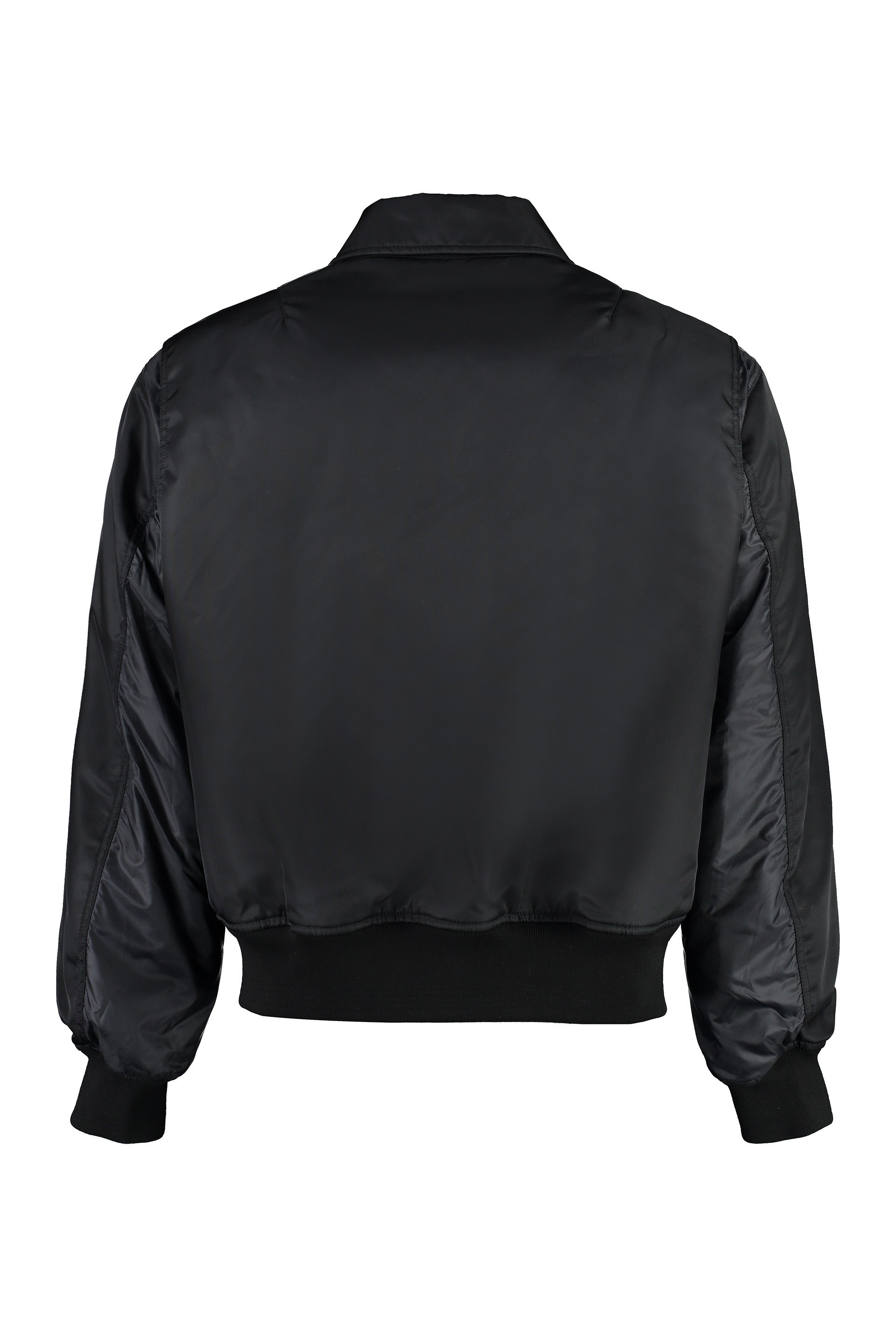 Nylon bomber jacket