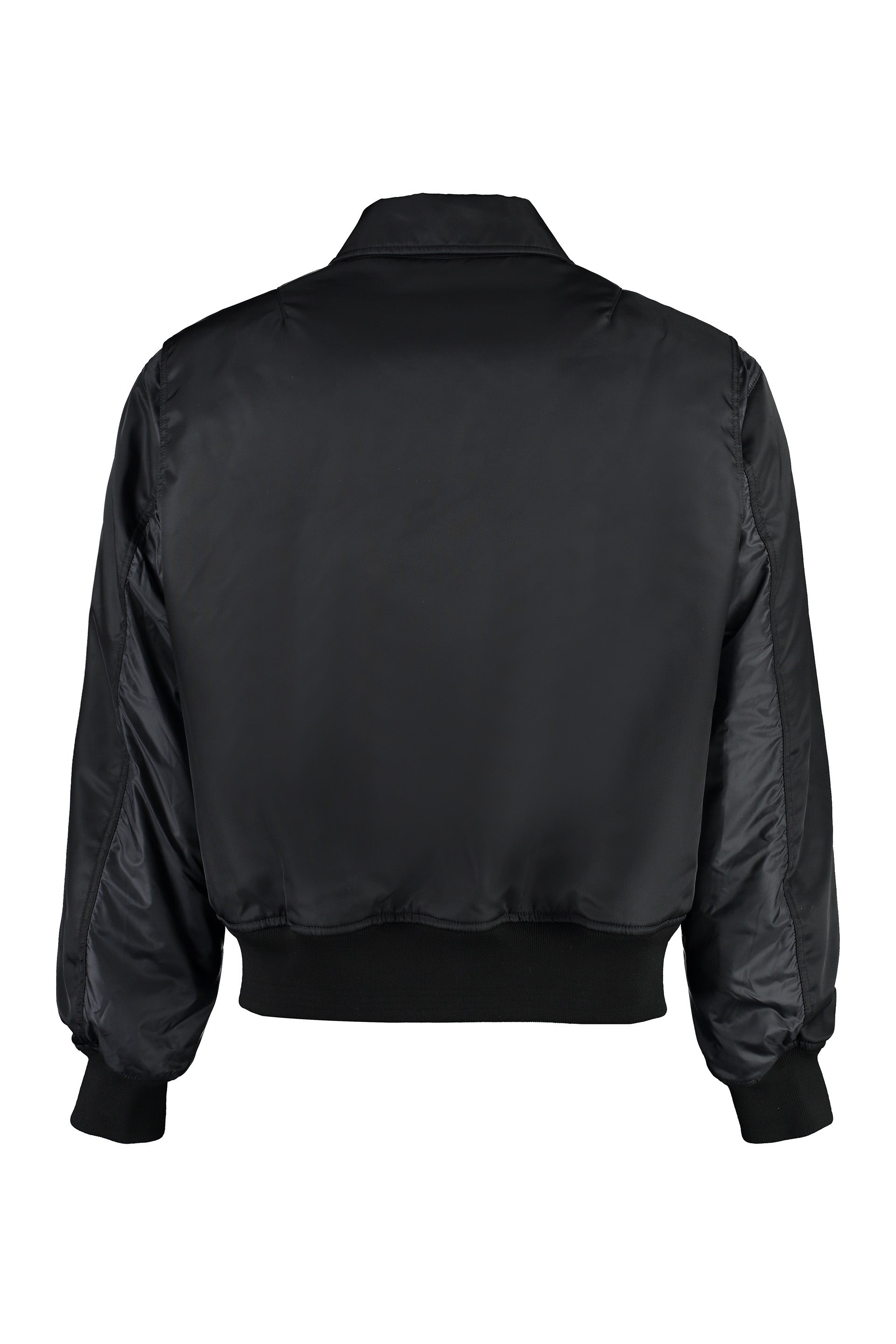 Nylon bomber jacket