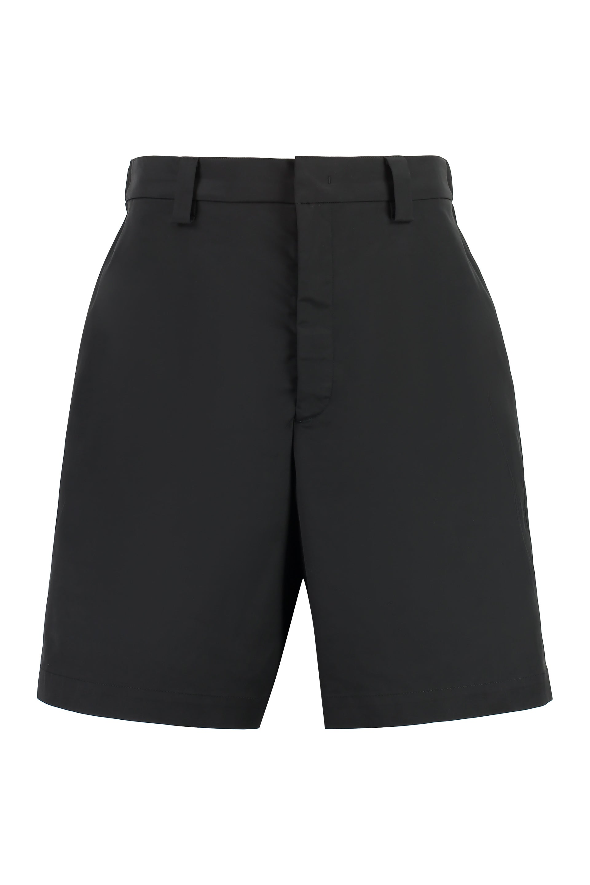 Nylon bermuda shorts