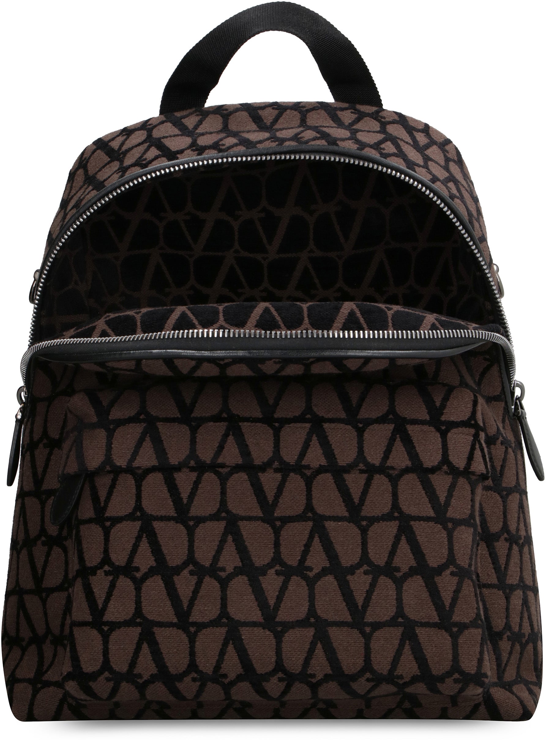 Valentino Garavani - Toile Iconographe fabric backpack