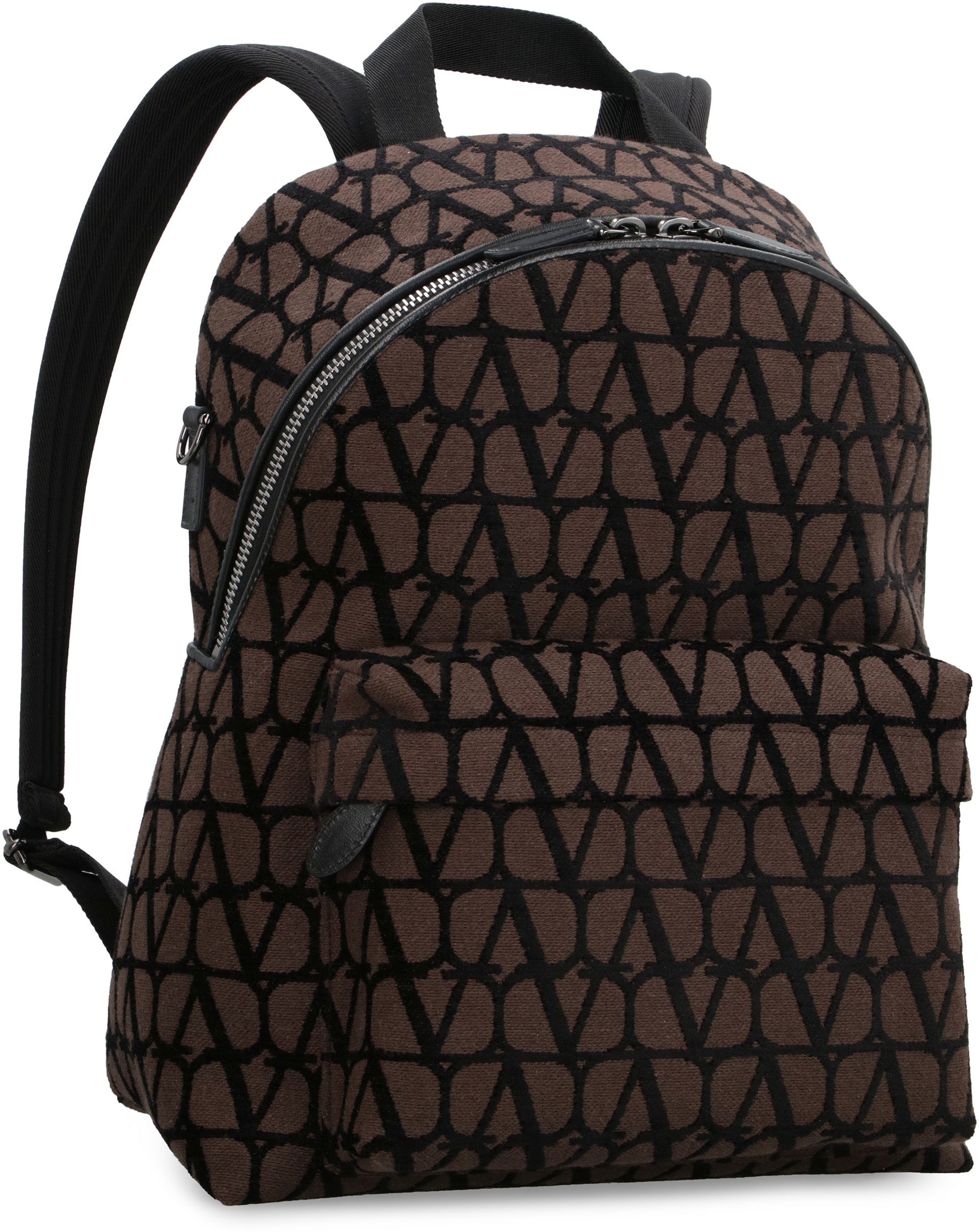 Valentino Garavani - Toile Iconographe fabric backpack