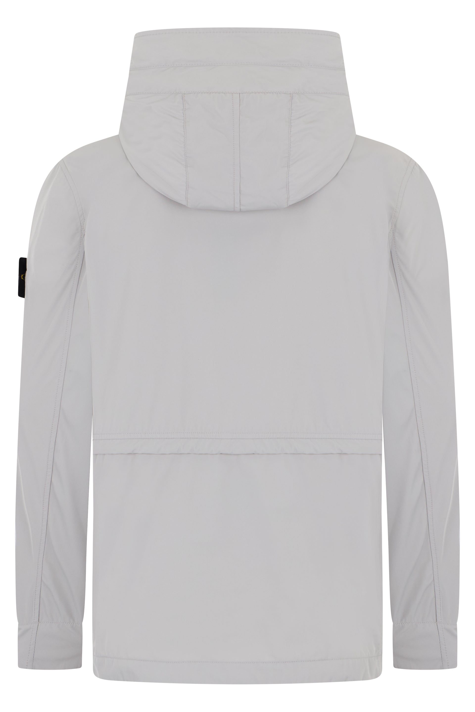 Windbreaker with high collar