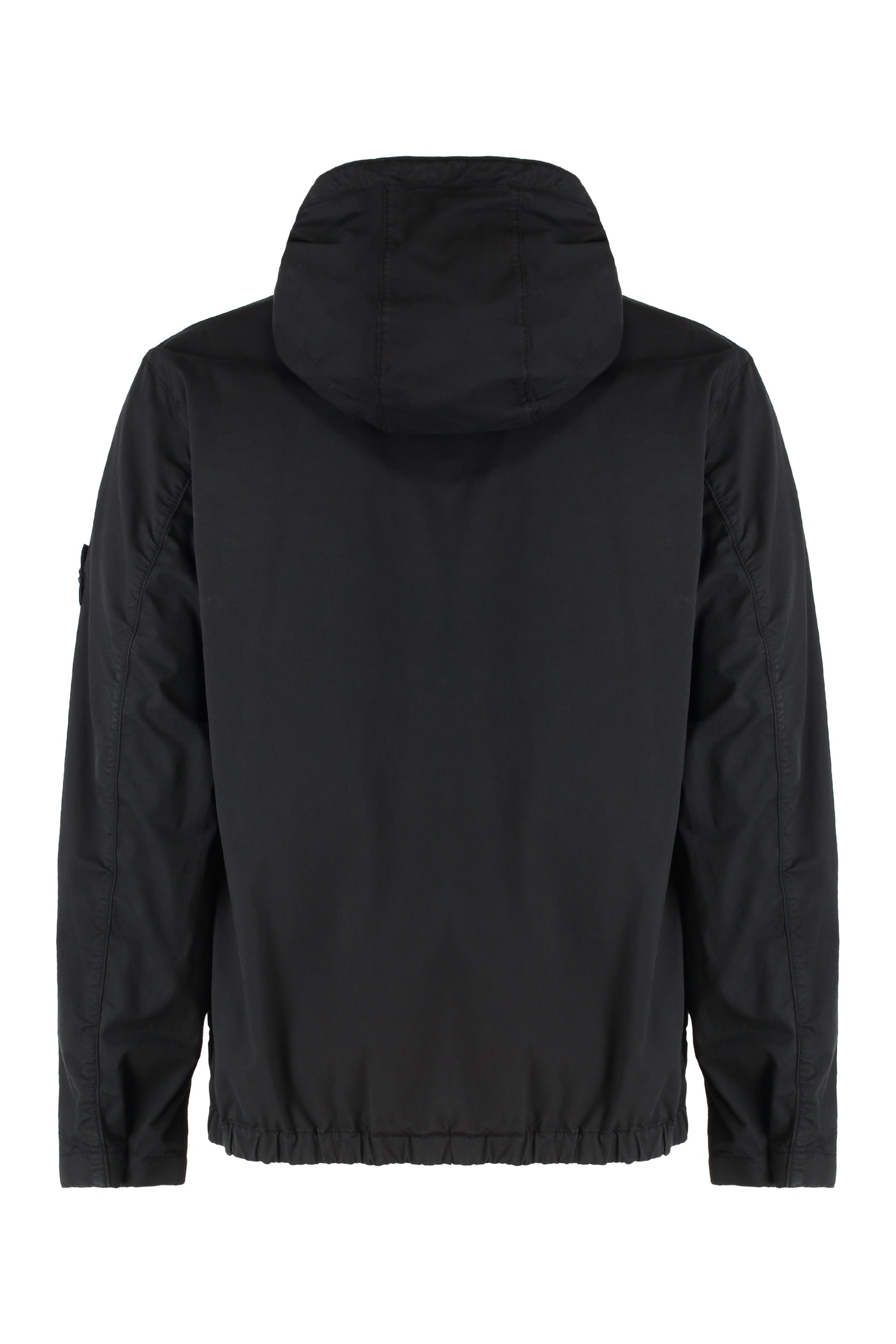 Hooded cotton jacket