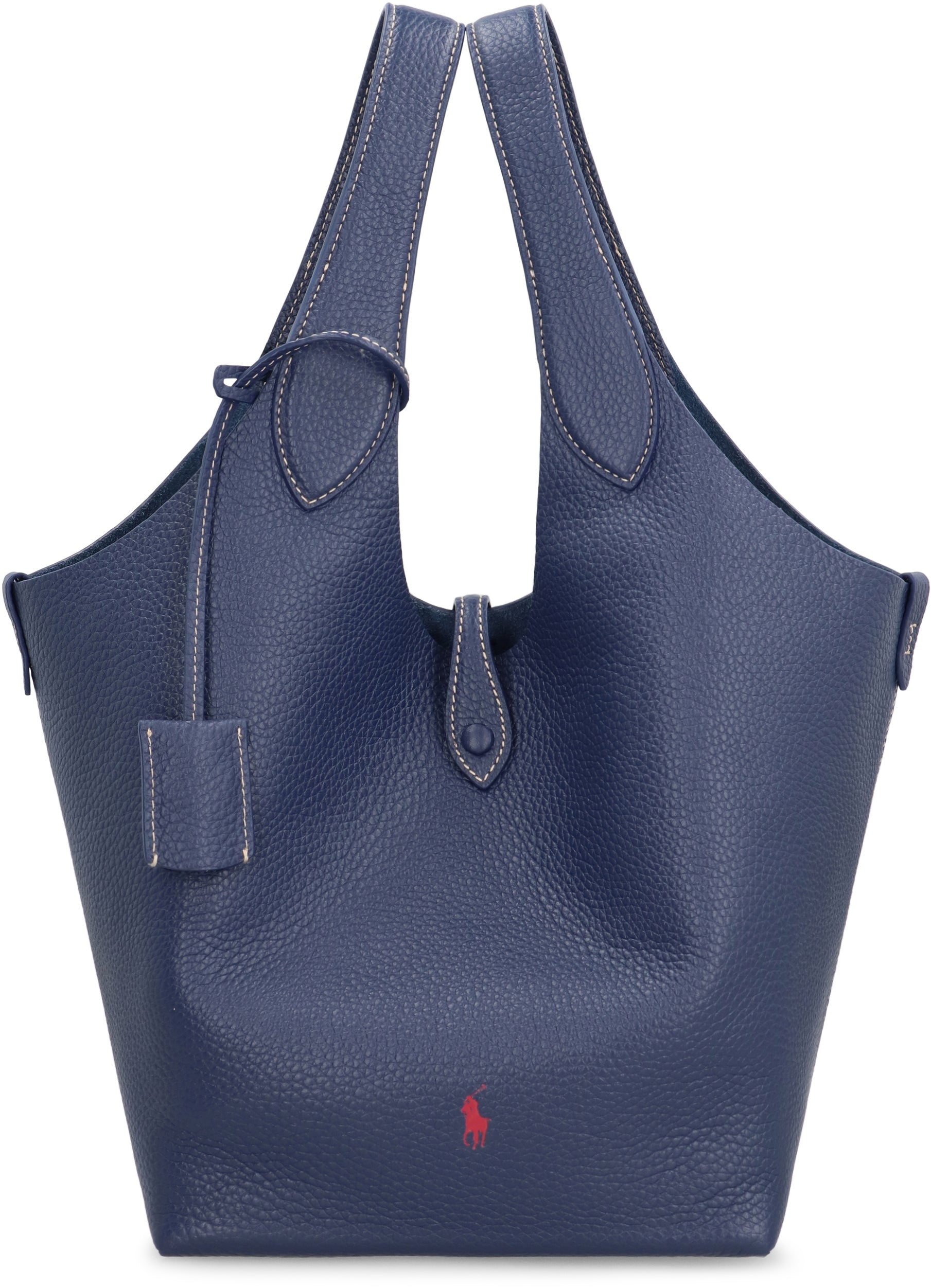Tote Polo Play in leather