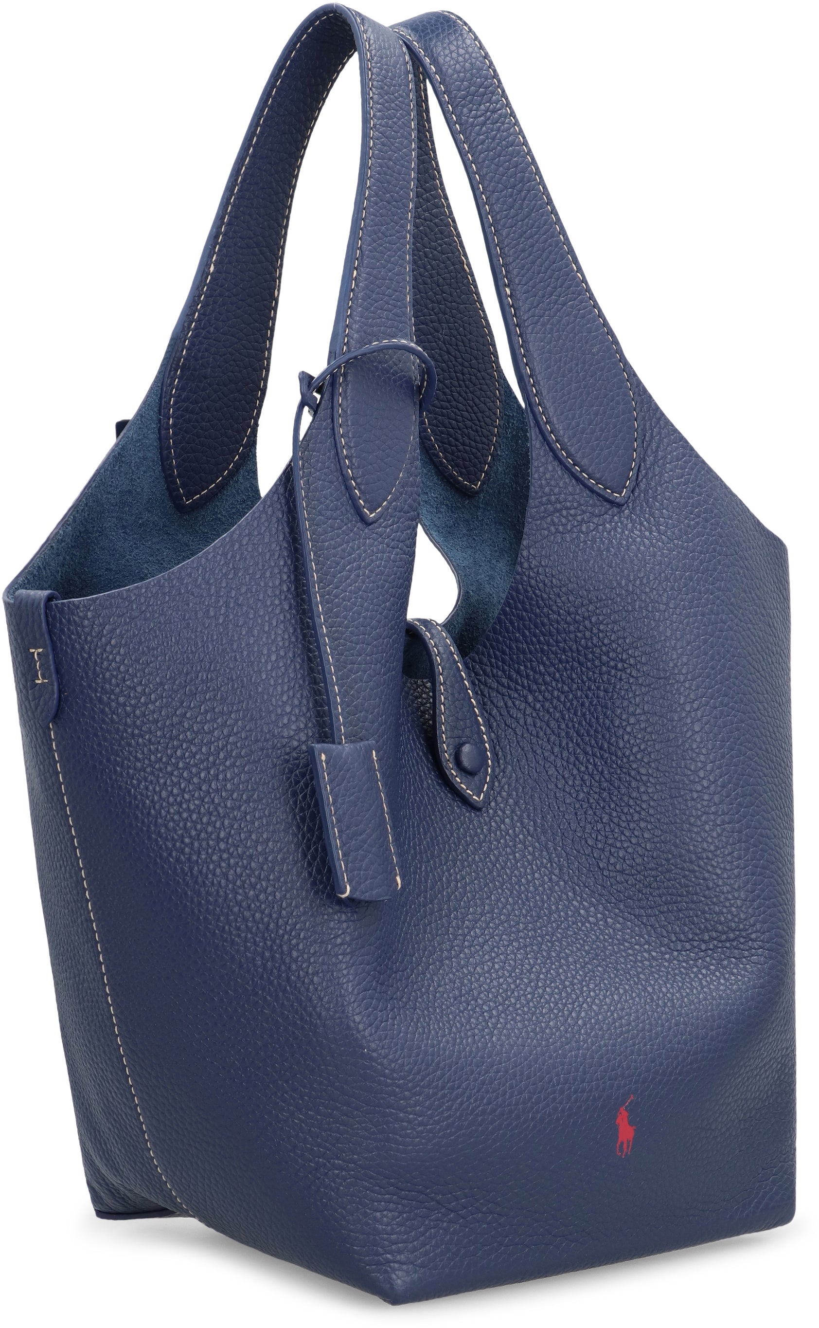 Tote Polo Play in leather
