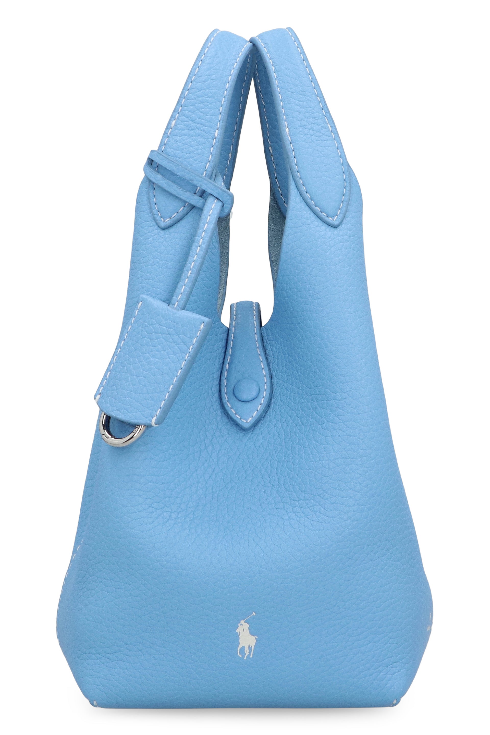 Tote Polo Play small in leather