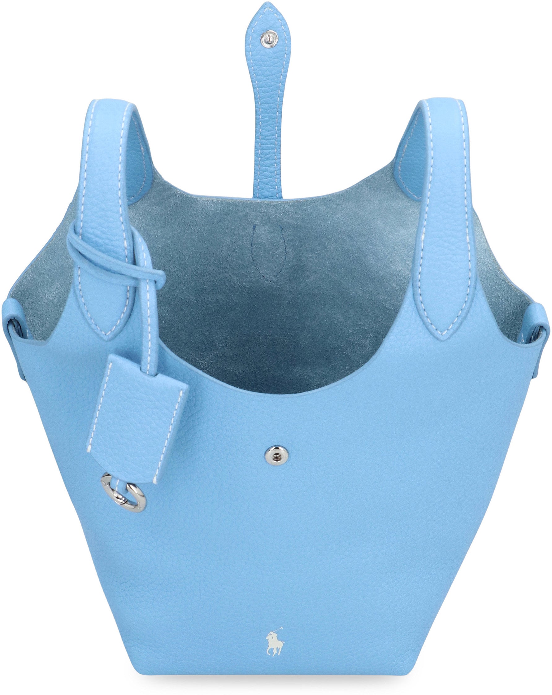 Tote Polo Play small in leather