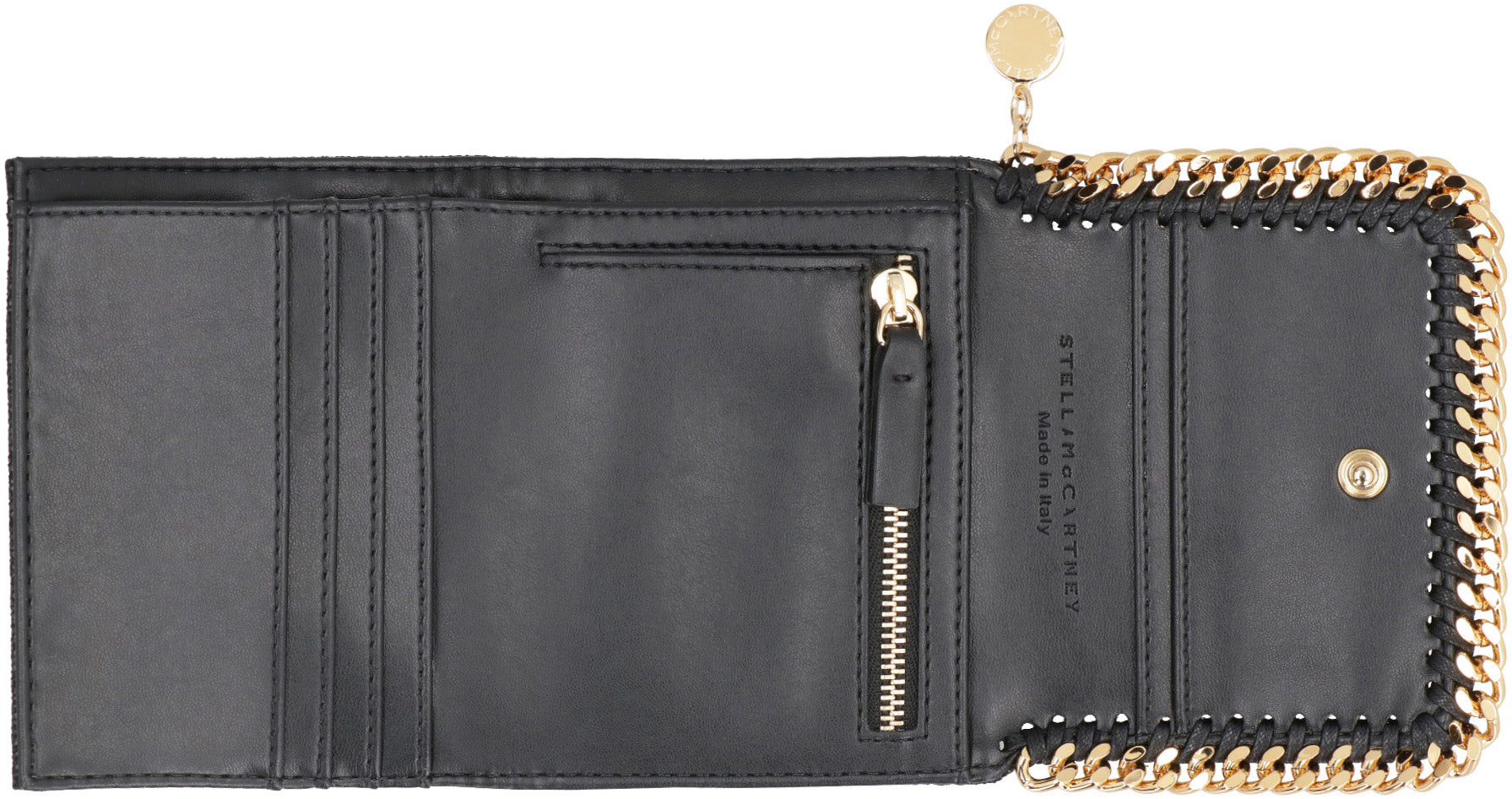 Falabella small flap wallet