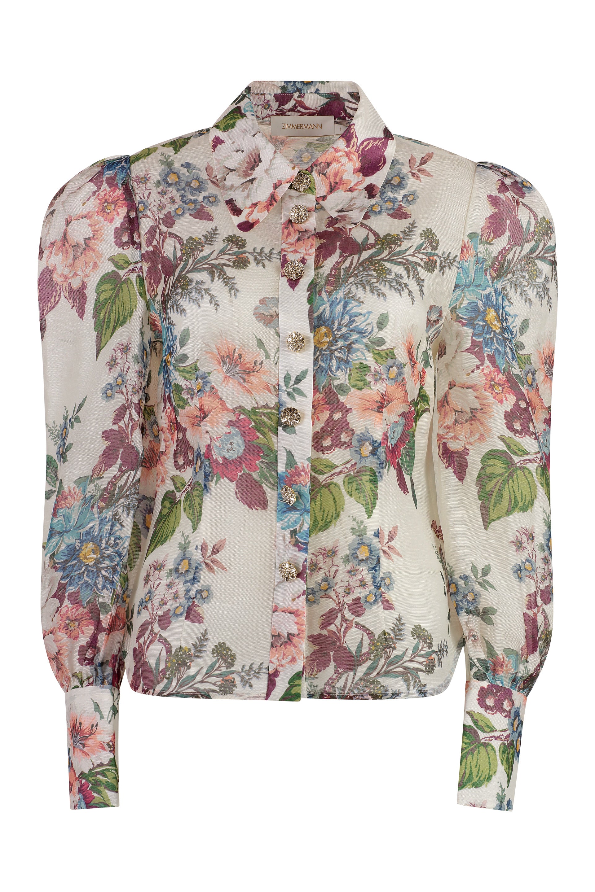 Matchmaker printed linen shirt