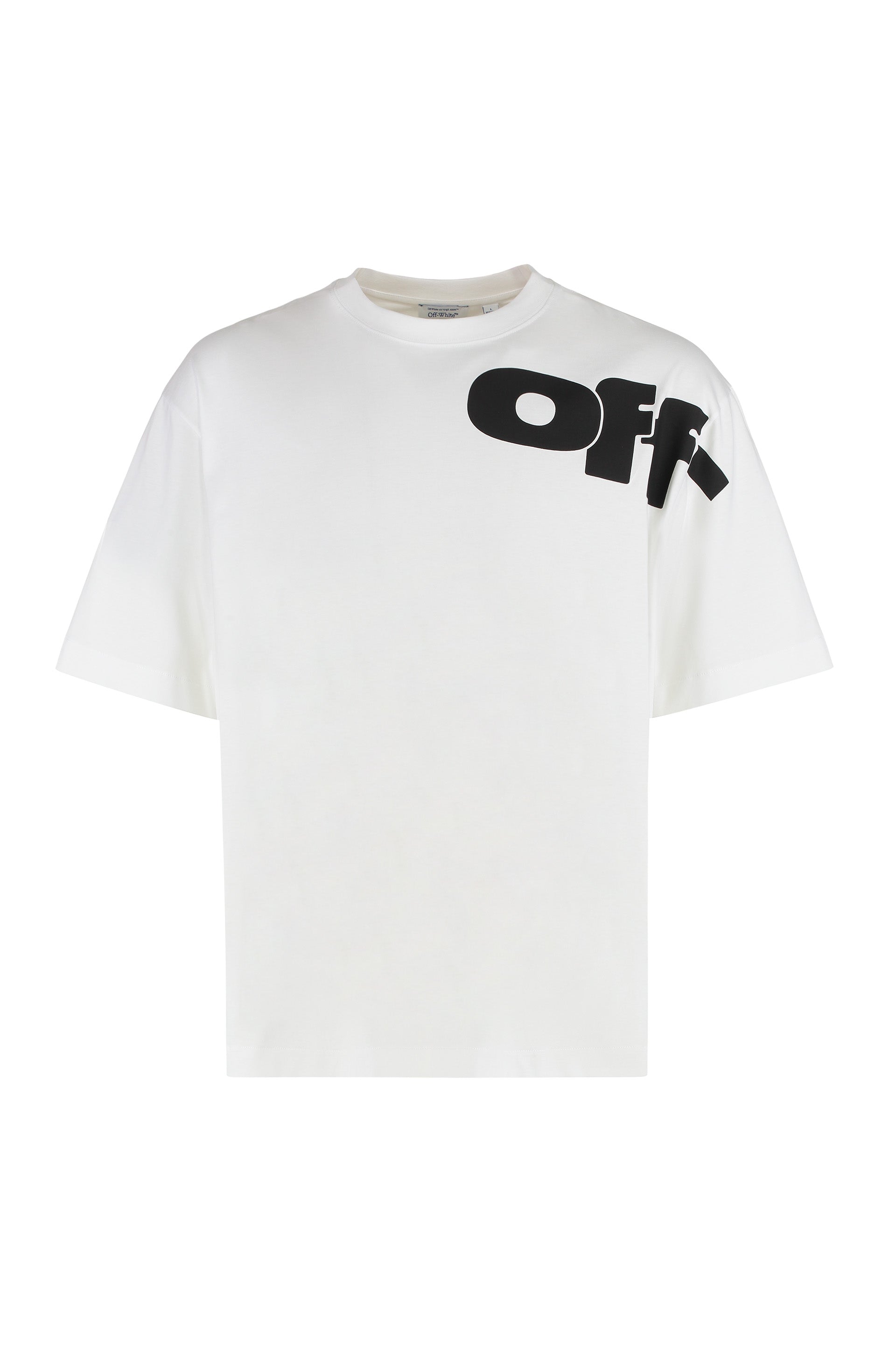 Cotton crew-neck T-shirt