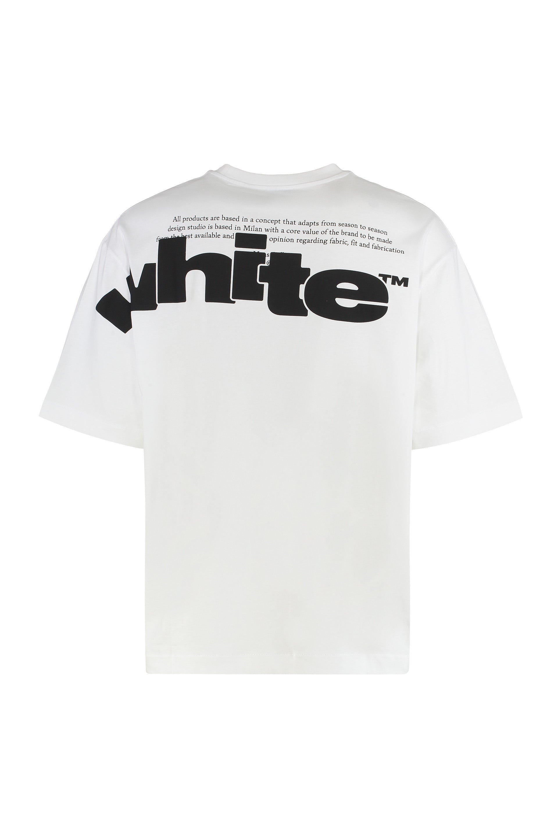 Cotton crew-neck T-shirt