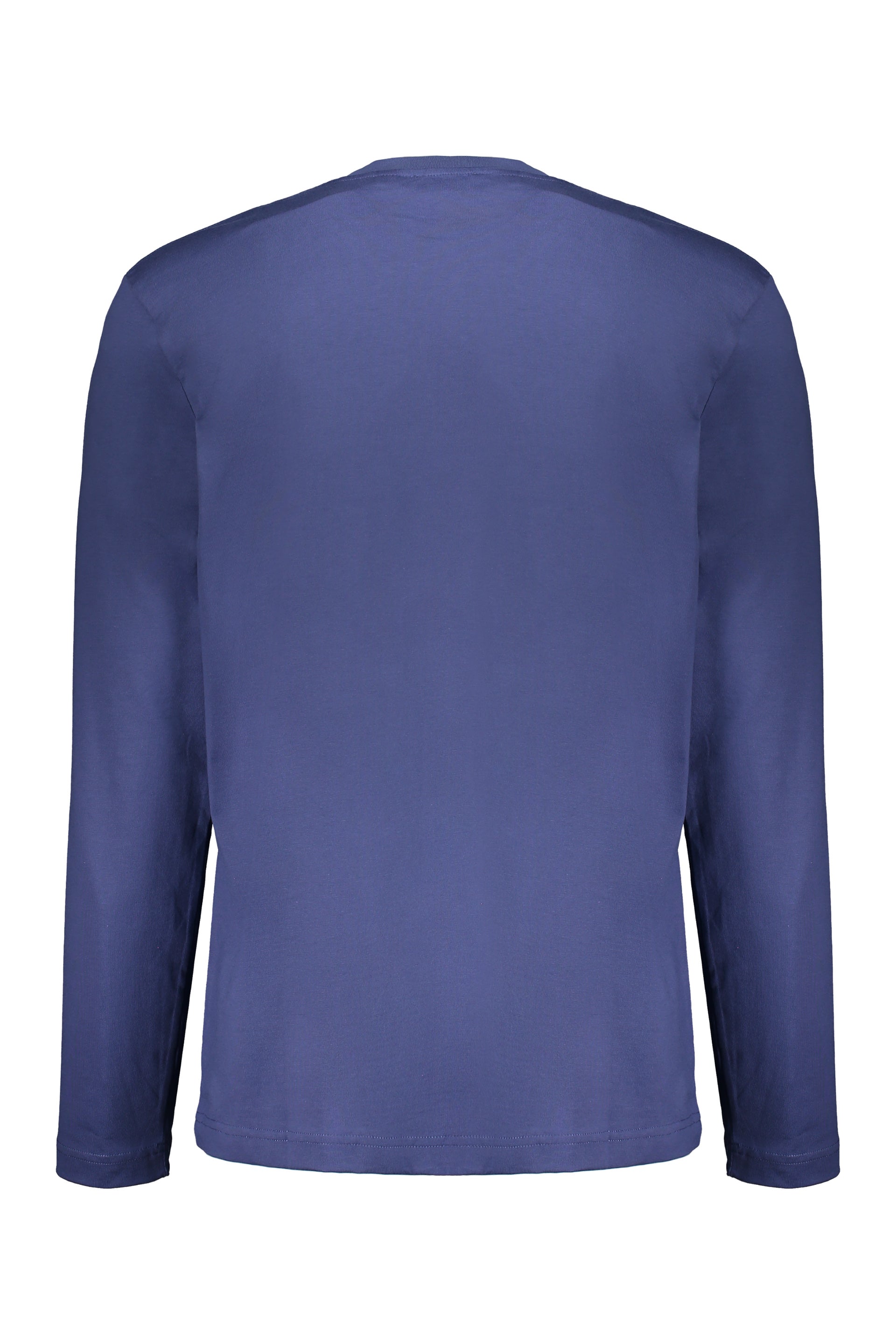 Dark blue long-sleeved versatile T-shirt