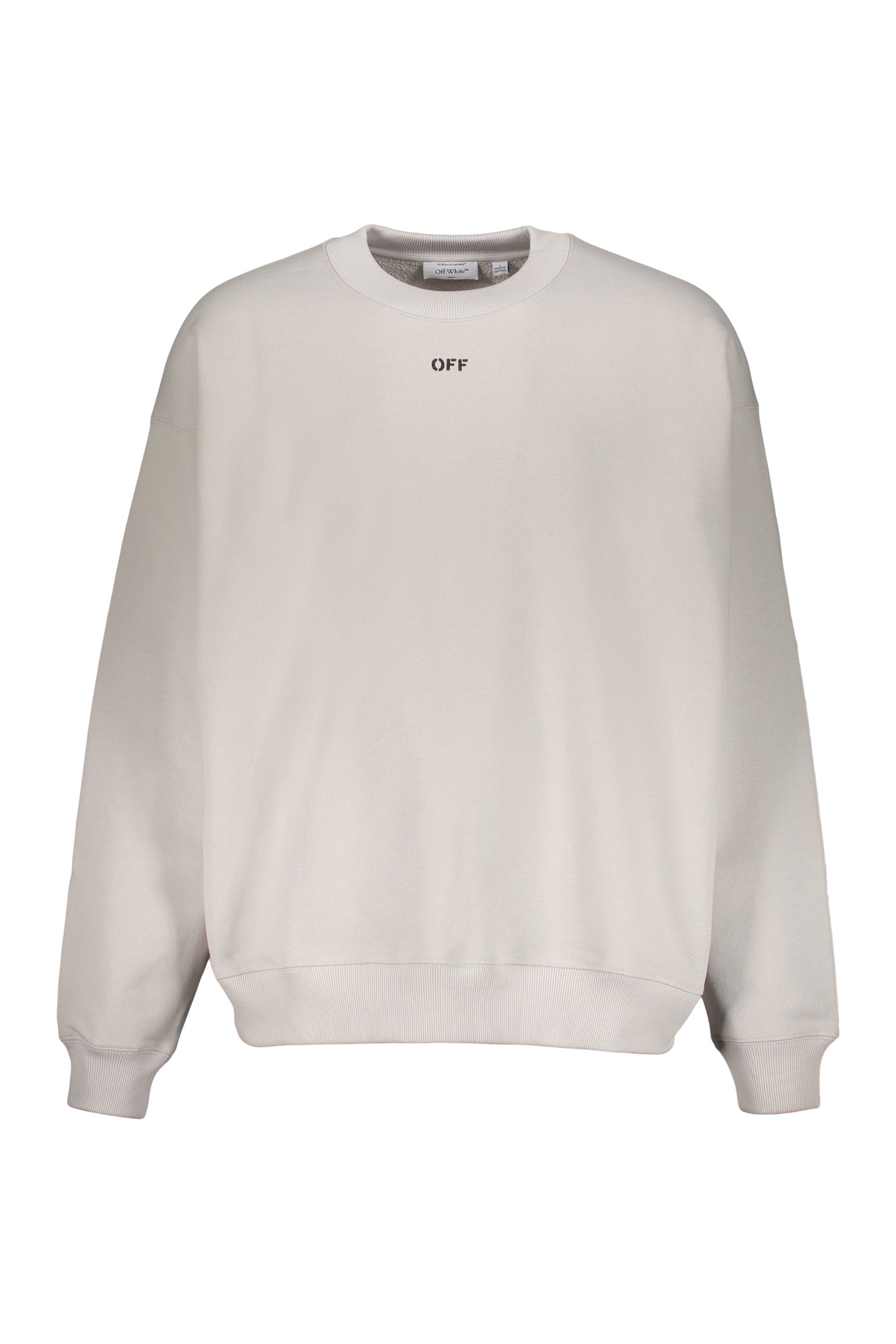 Long sleeve sweatshirt with printed logo